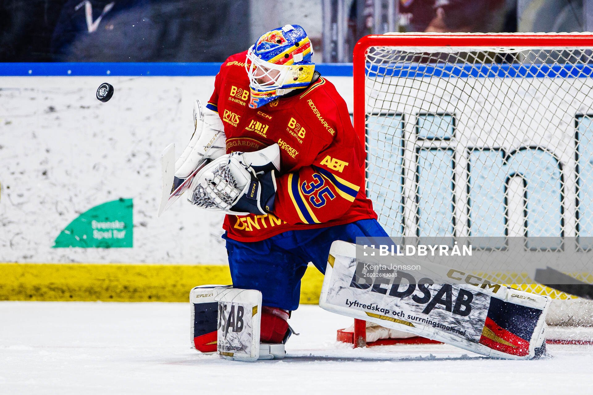 Djurgårdens målvakt Magnus Hellberg