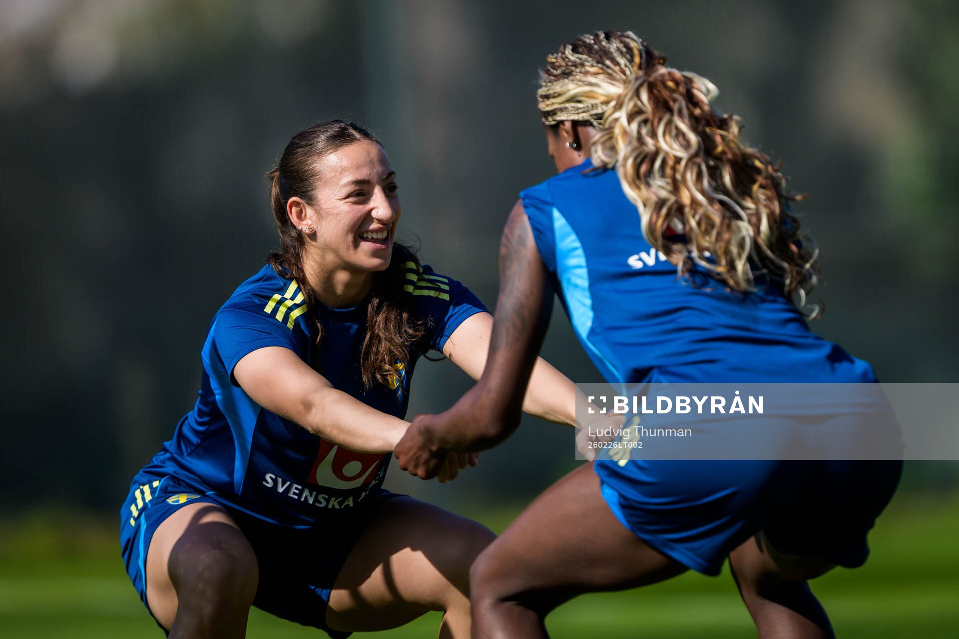 Rosa Kafaji of the Swedish women's national football team