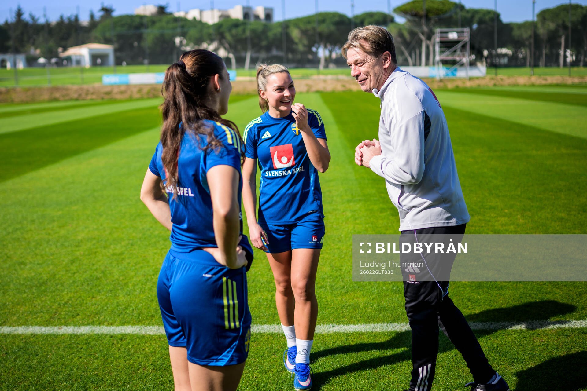 Johanna Rytting Kaneryd and Head coach Tony Gustavsson of