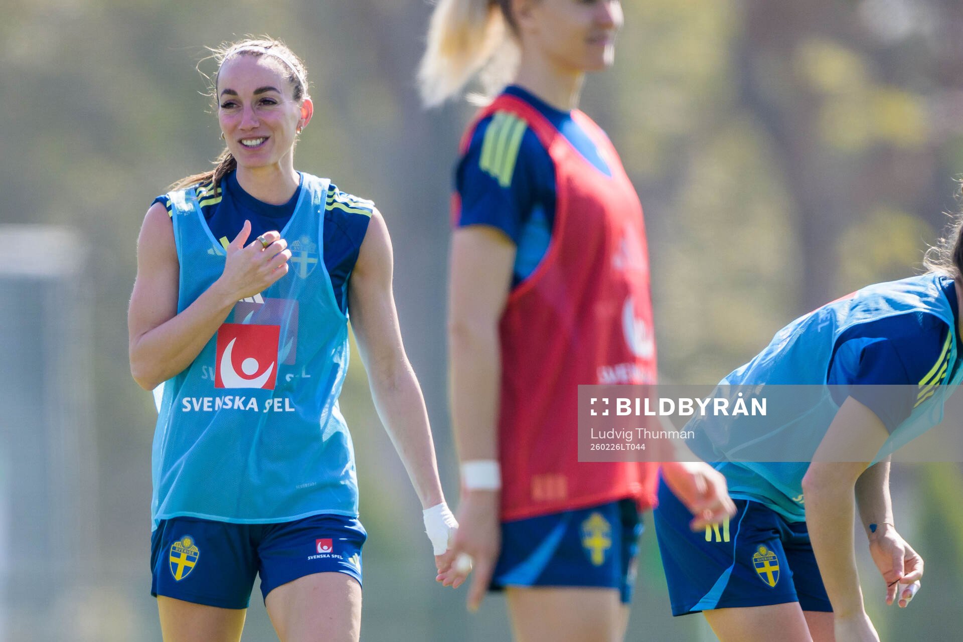Kosovare Asllani of the Swedish women's national football
