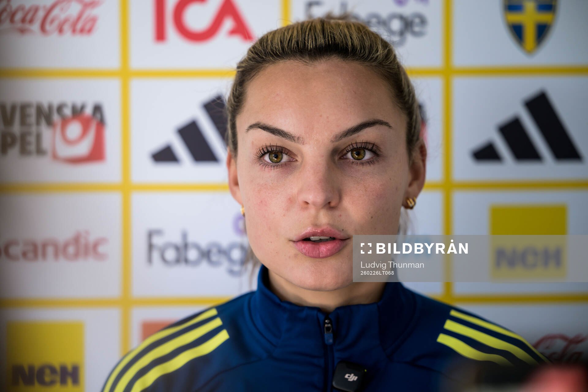 Johanna Rytting Kaneryd of the women's national football