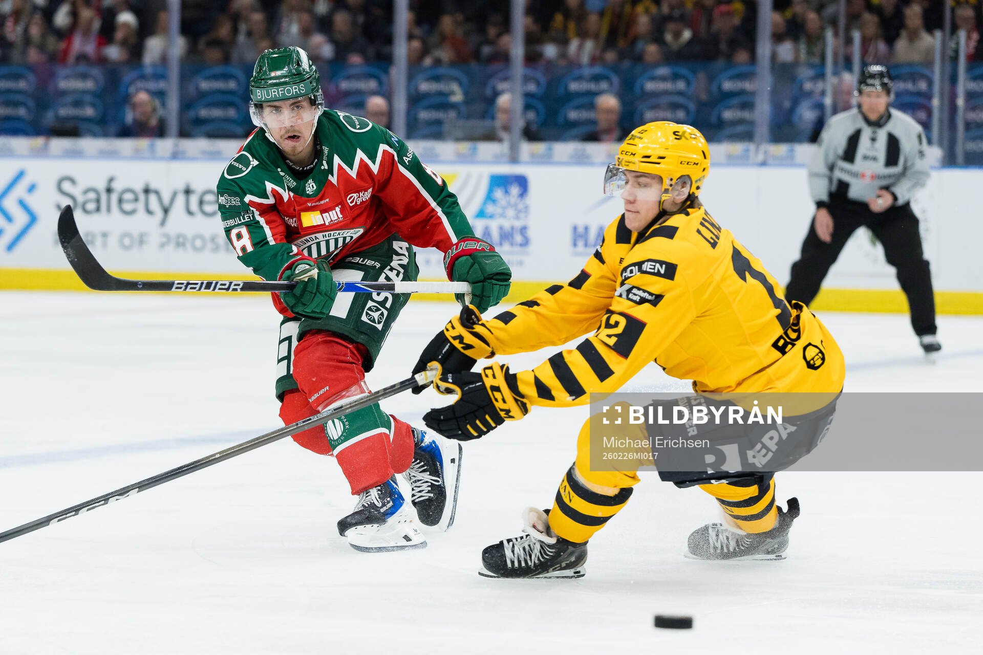Frölundas Samuel Johannesson och Skellefteås Valter