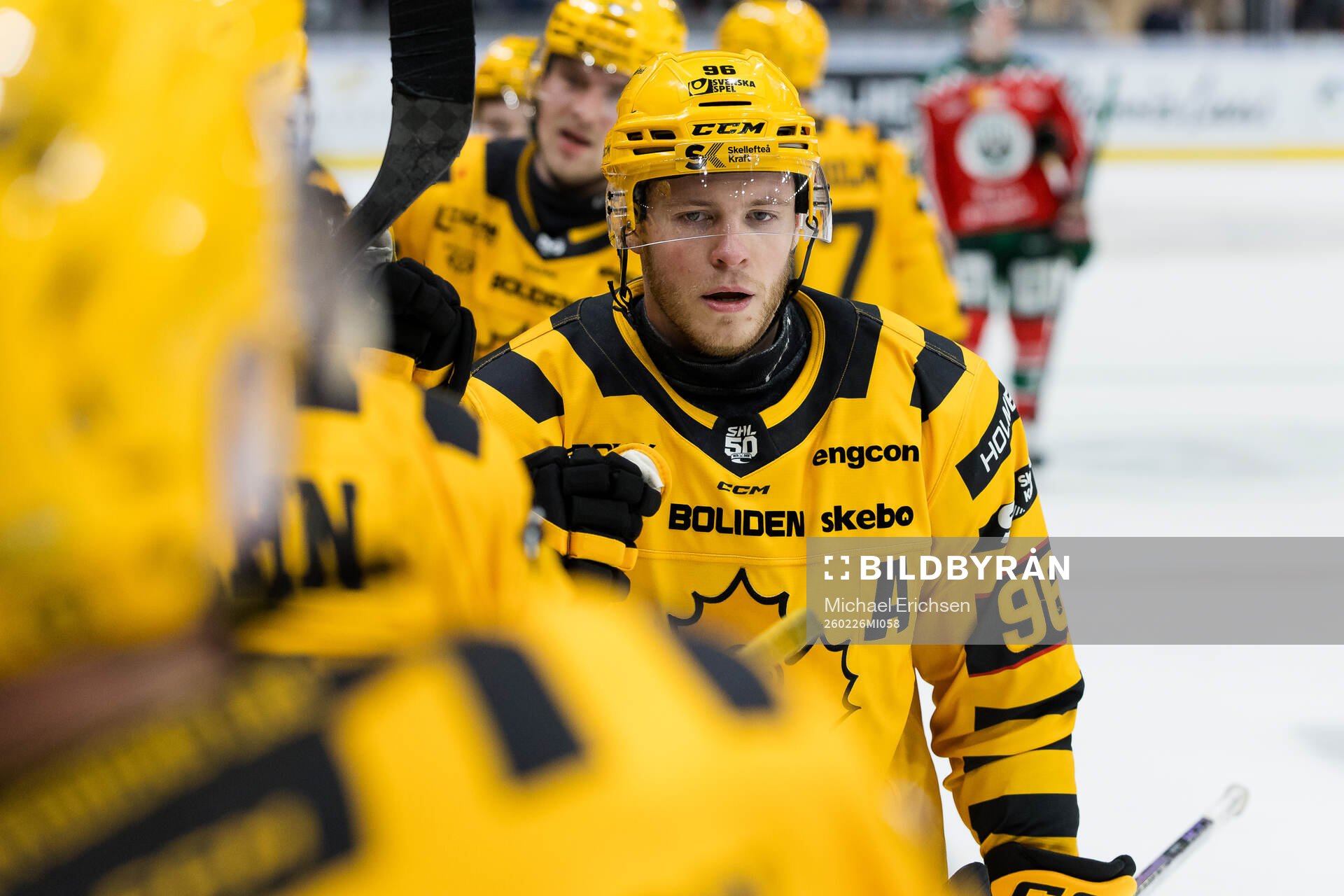 Skellefteås Rickard Hugg jublar