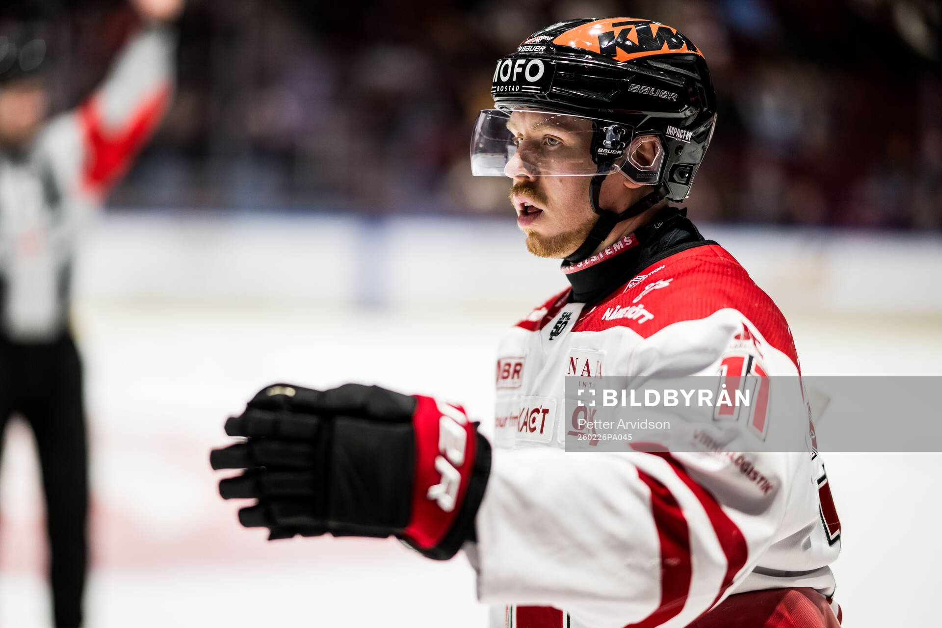 Örebros Kalle Kossila jublar