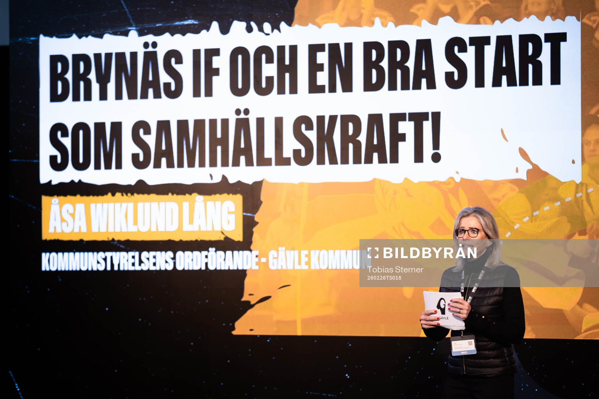 Åsa Wiklund Lång, kommunstyrelsens ordförande Gävle