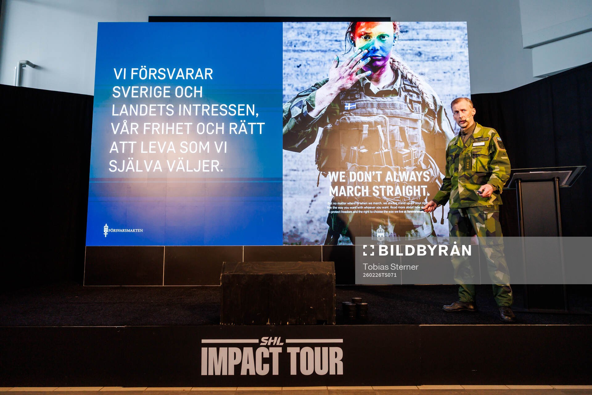 Ronny Modigs, överste och chef för Dalregemetet I13 i