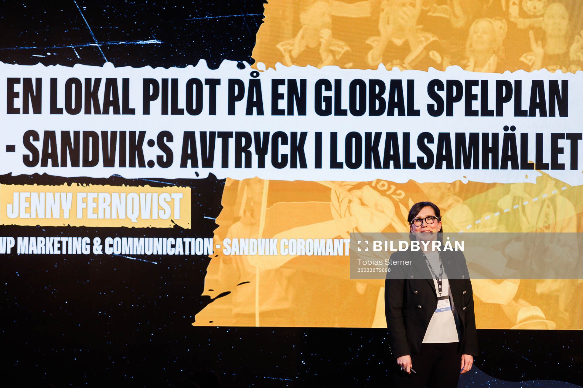 Jenny Fernqvist, vice president corporate communications