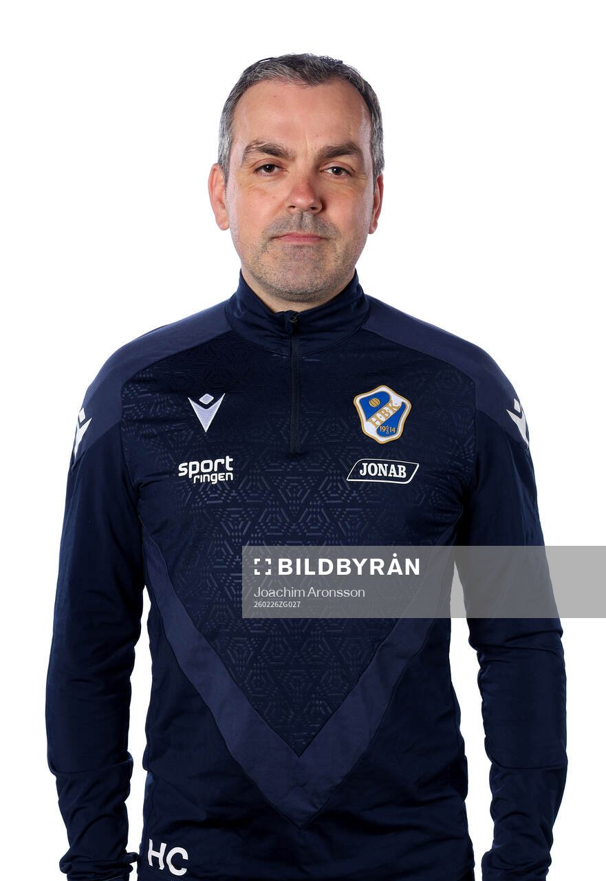 Halmstads assisterande tränare  Hristijan Cvetkovski