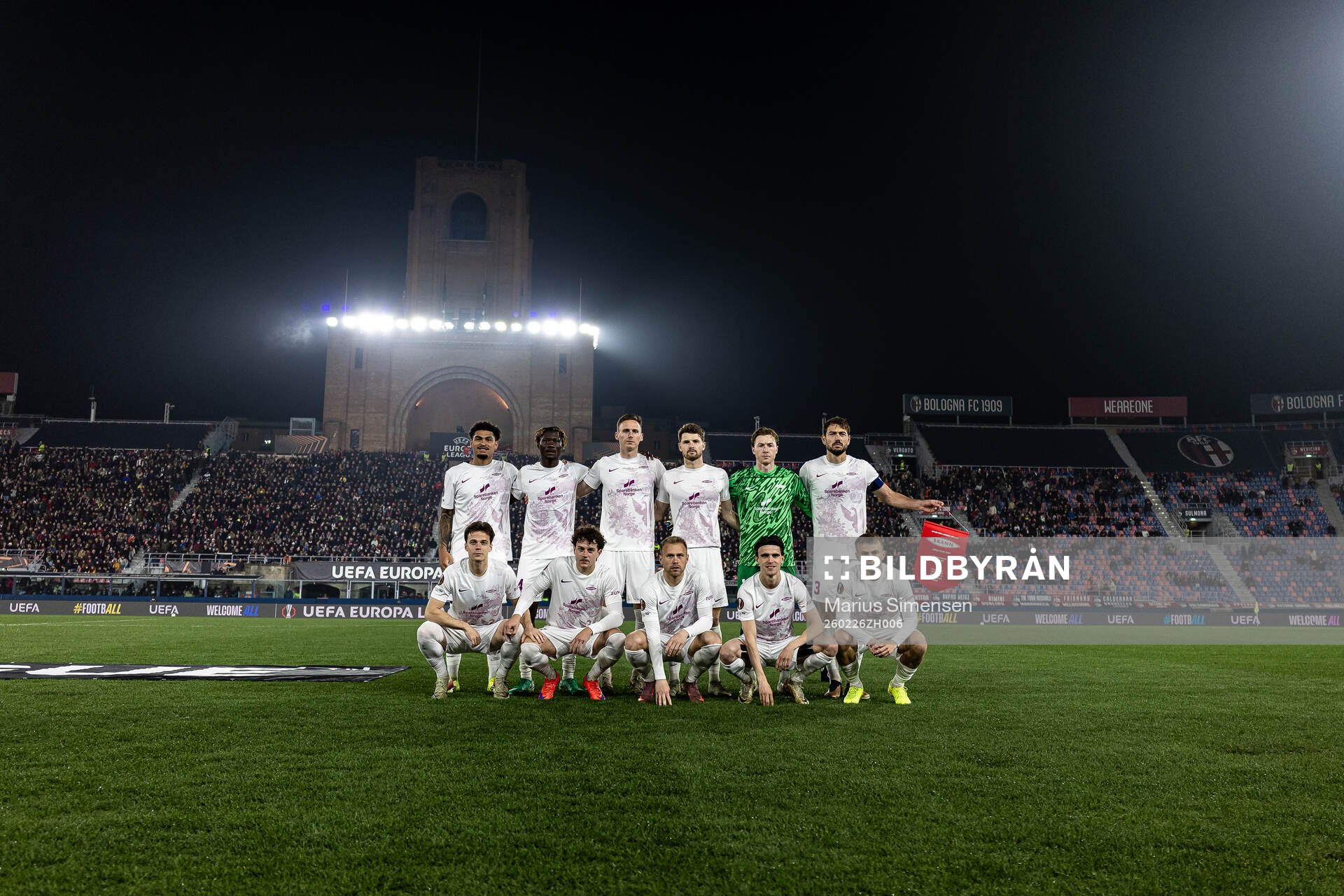 Starting eleven of Brann