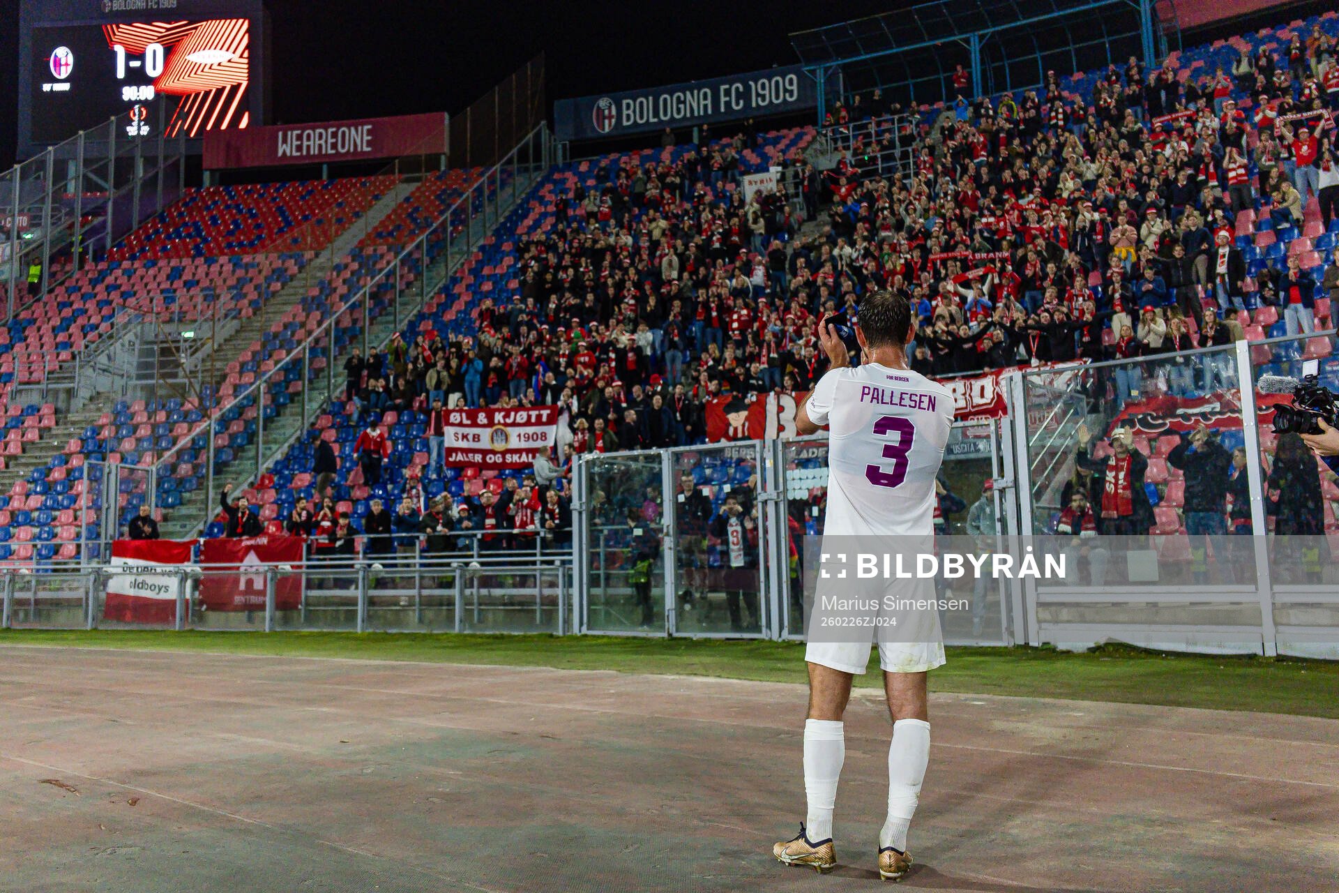 Fredrik Pallesen of Brann looks dejected