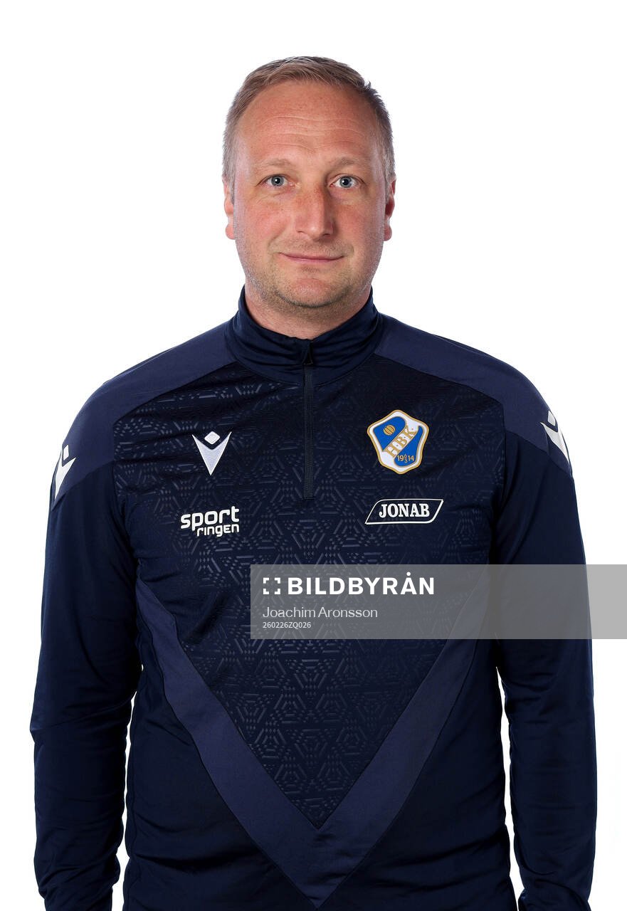 Halmstads transition coach Alexander Sakac