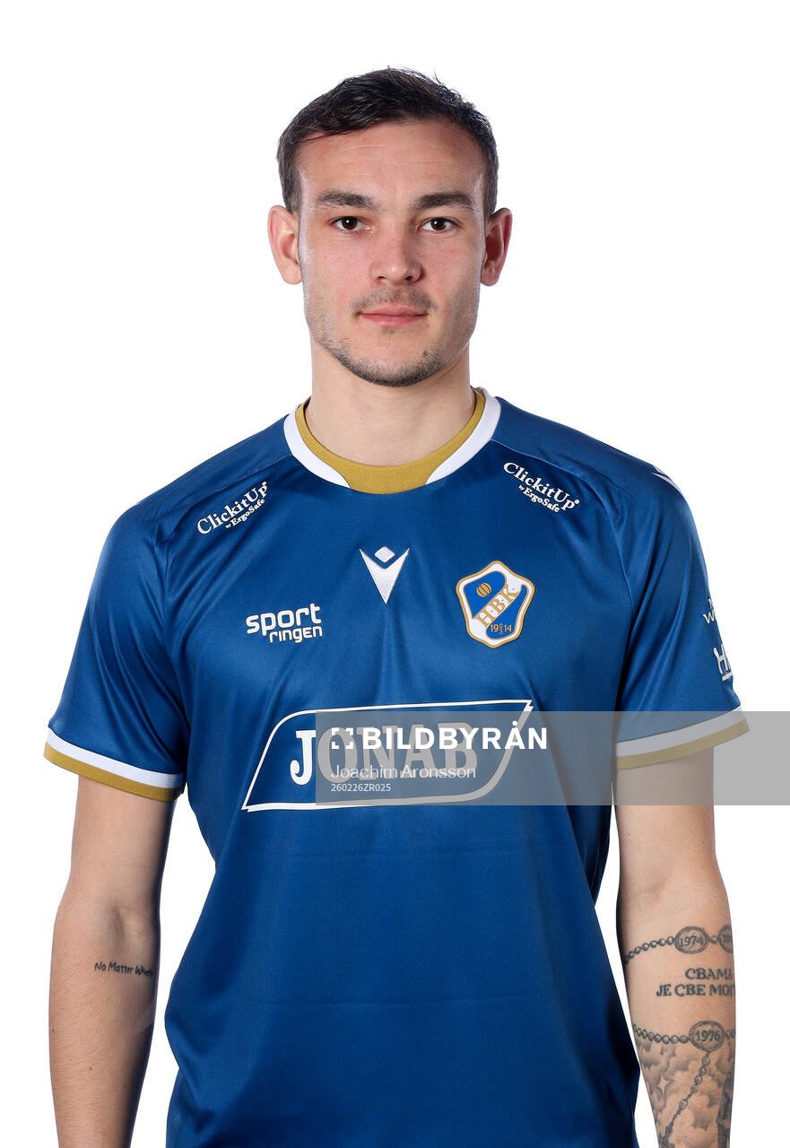 Halmstads Aleksander Damnjanovic Nilsson