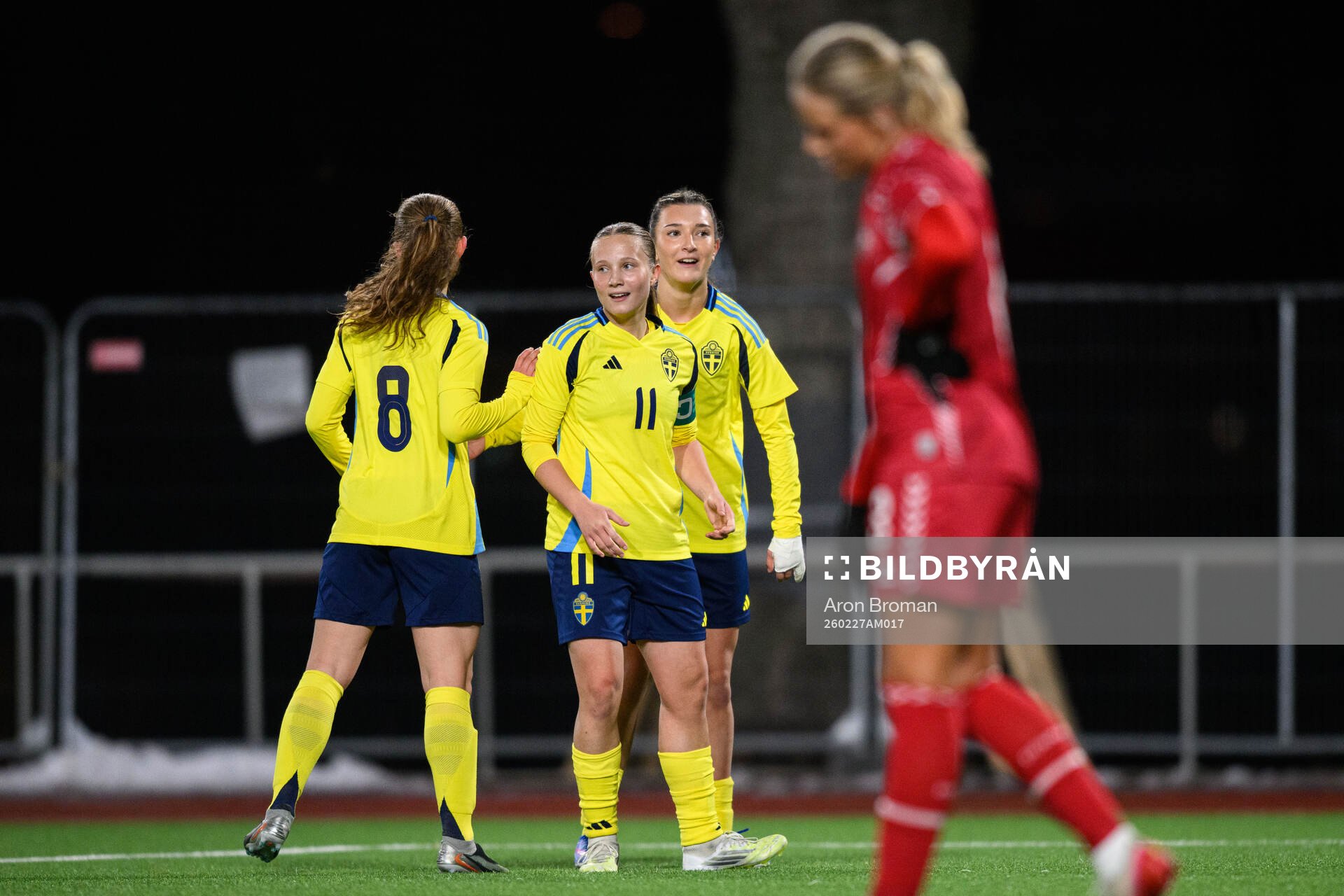 Sveriges Fanny Peterson jublar