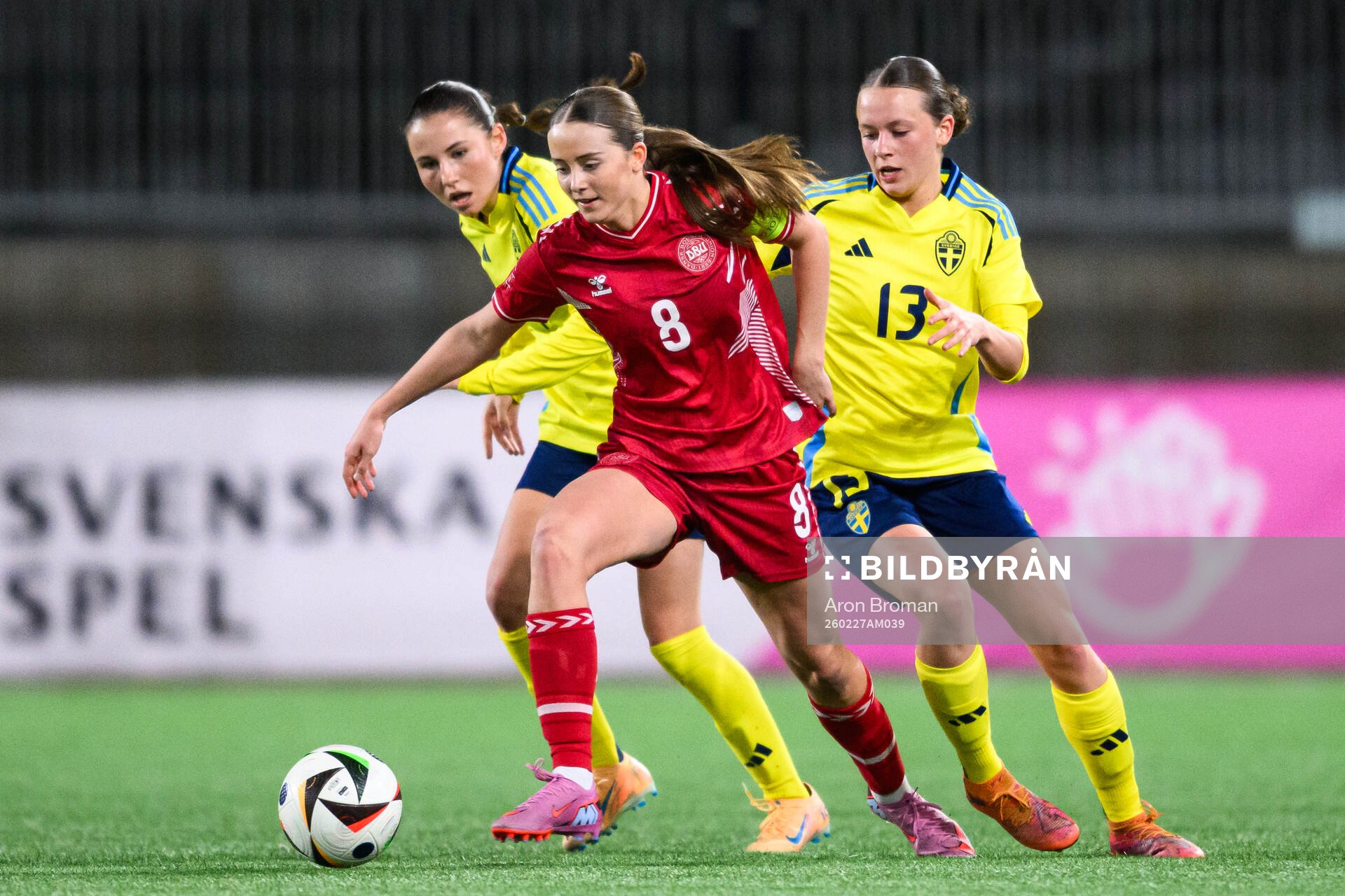Danmarks Kamma Bundgaard Fredsted och Sveriges Lovisa