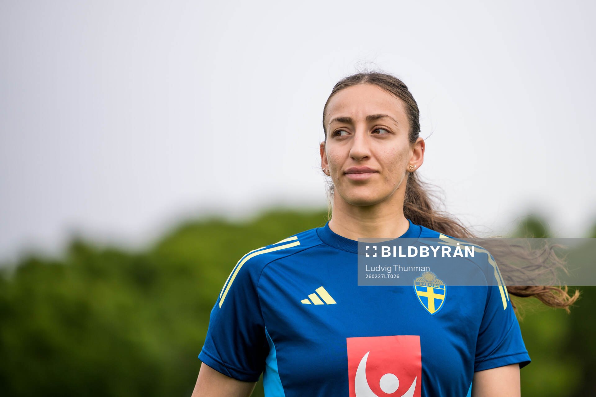 During a training session with the women's national
