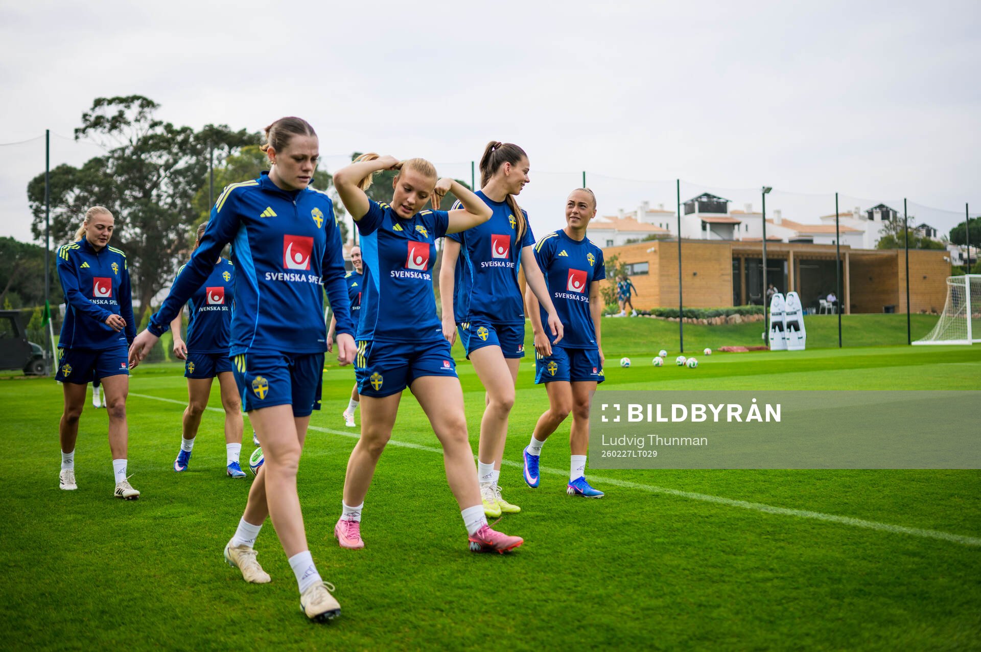 Sofia Reidy, Smilla Holmberg, Bella Andersson and Hanna