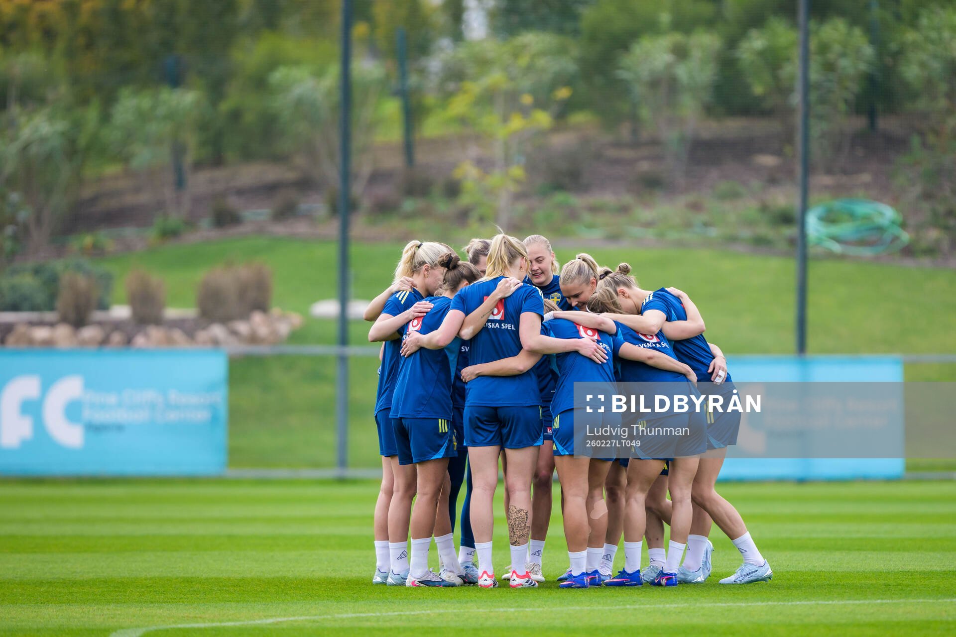 During a training session with the women's national