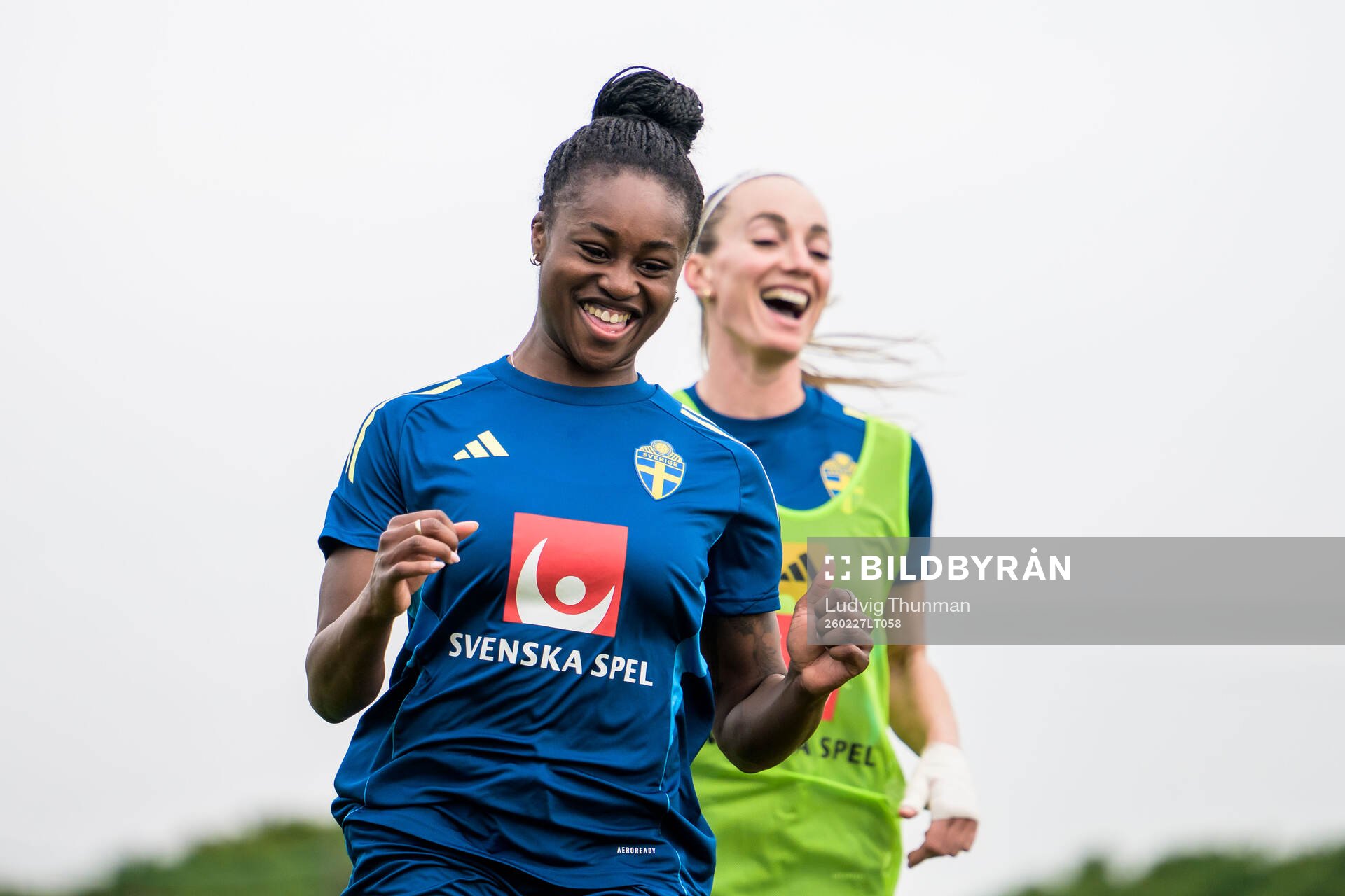 Monica Jusu Bah and Kosovare Asllani