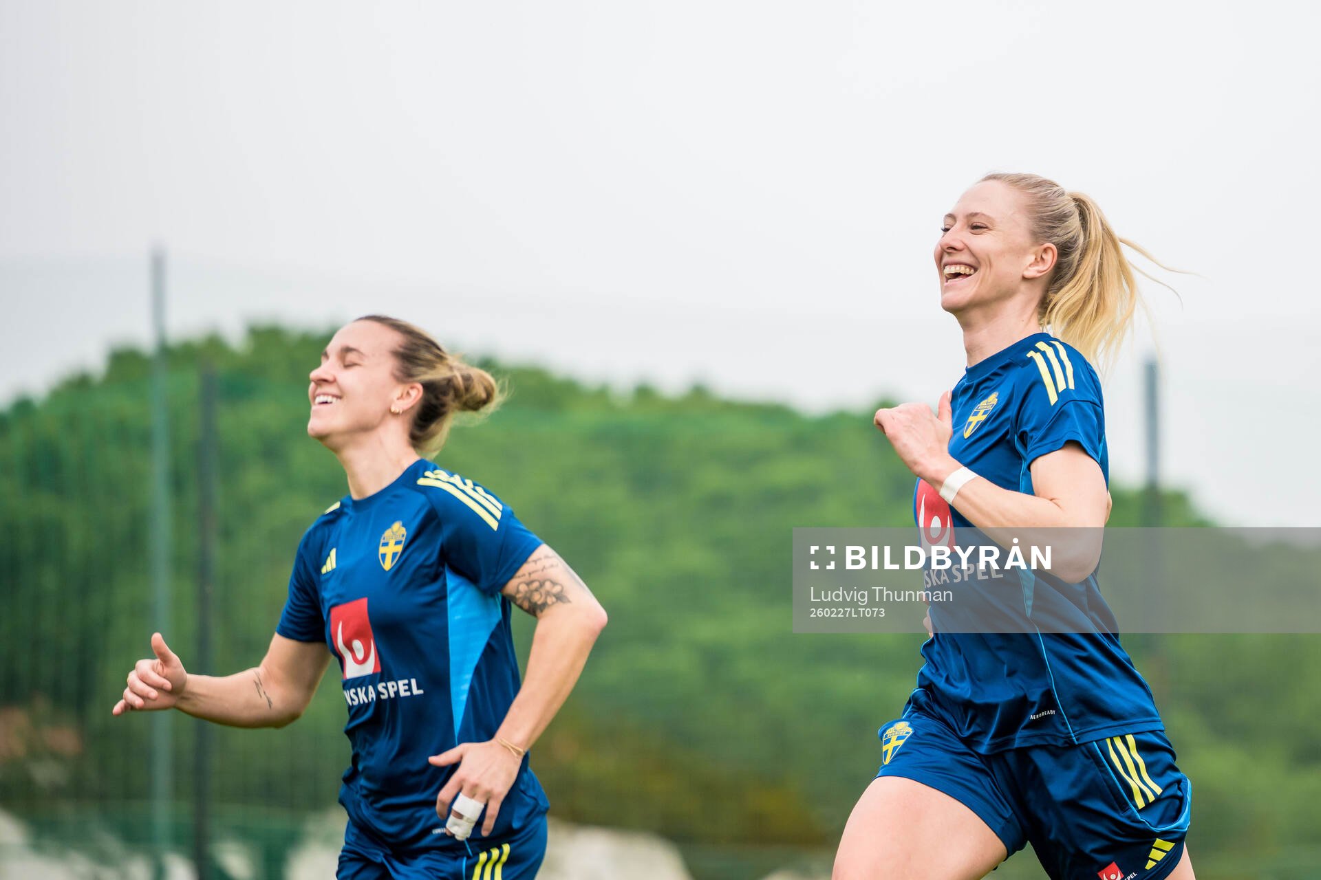 Julia Zigiotti Olme and Rebecka Blomqvist