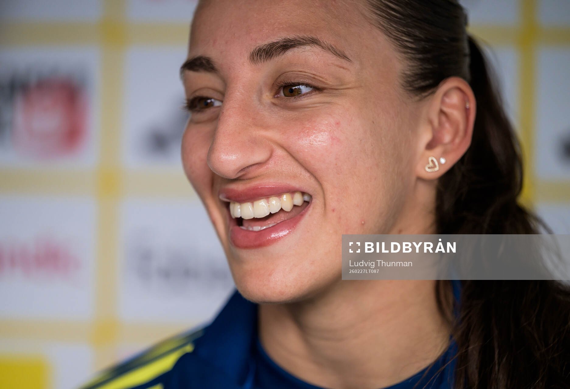 Rosa Kafaji of the Swedish women's national football team