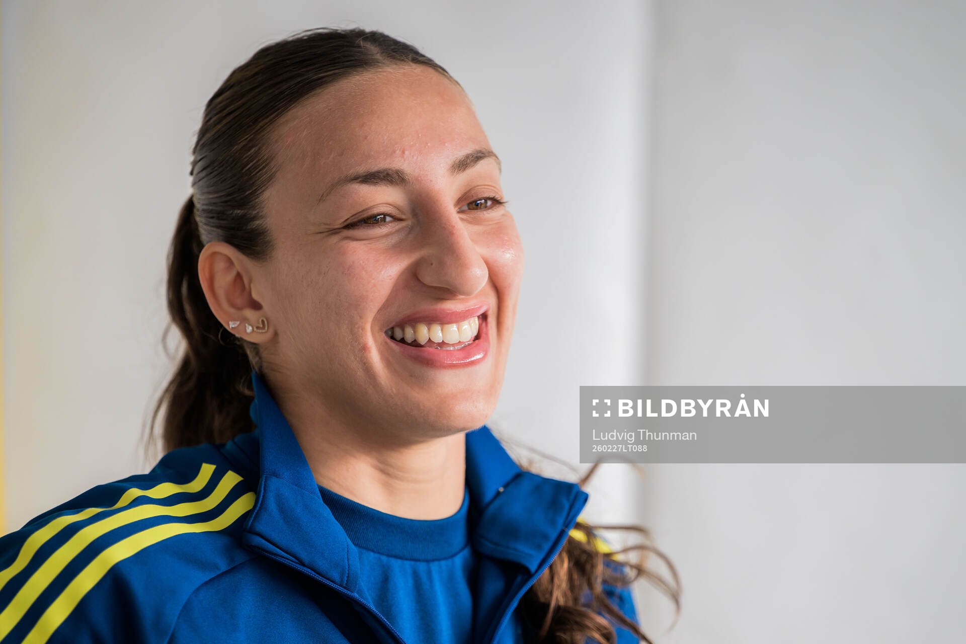 Rosa Kafaji of the Swedish women's national football team