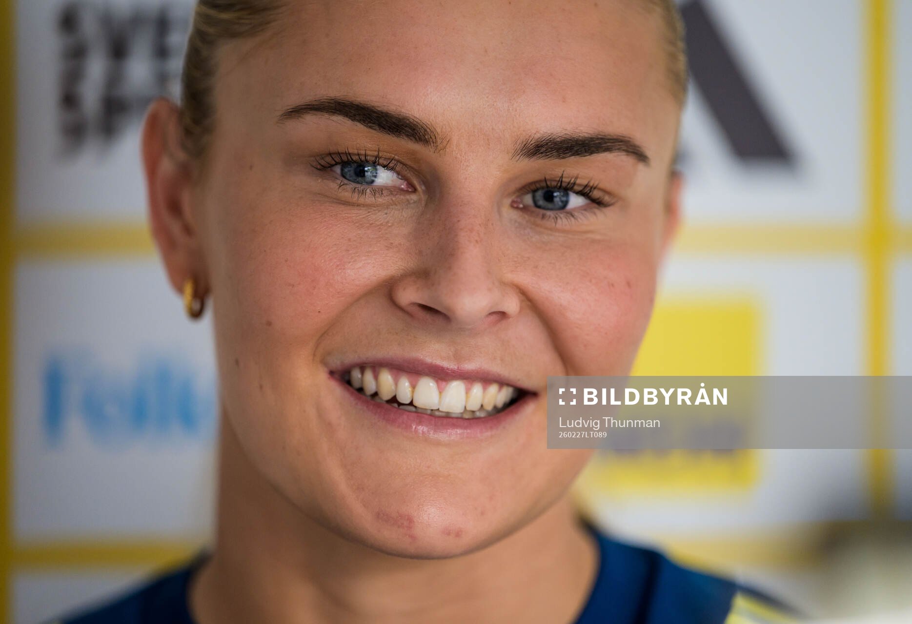 Amanda Nildén of the Swedish women's national football