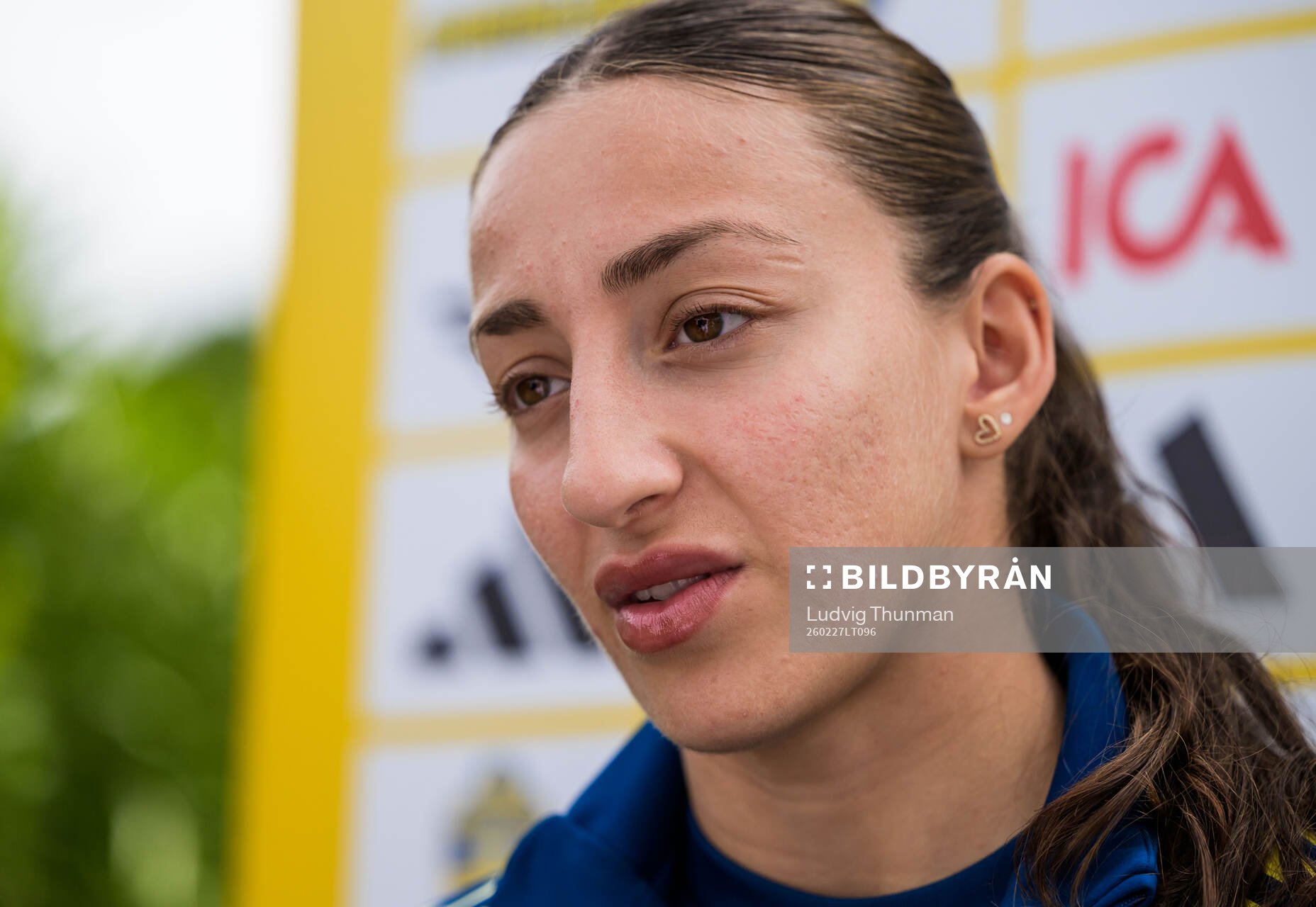 Rosa Kafaji of the Swedish women's national football team