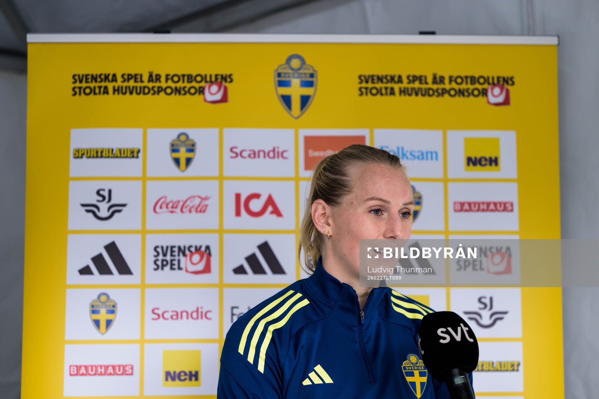 Stina Blackstenius of the Swedish women's national football