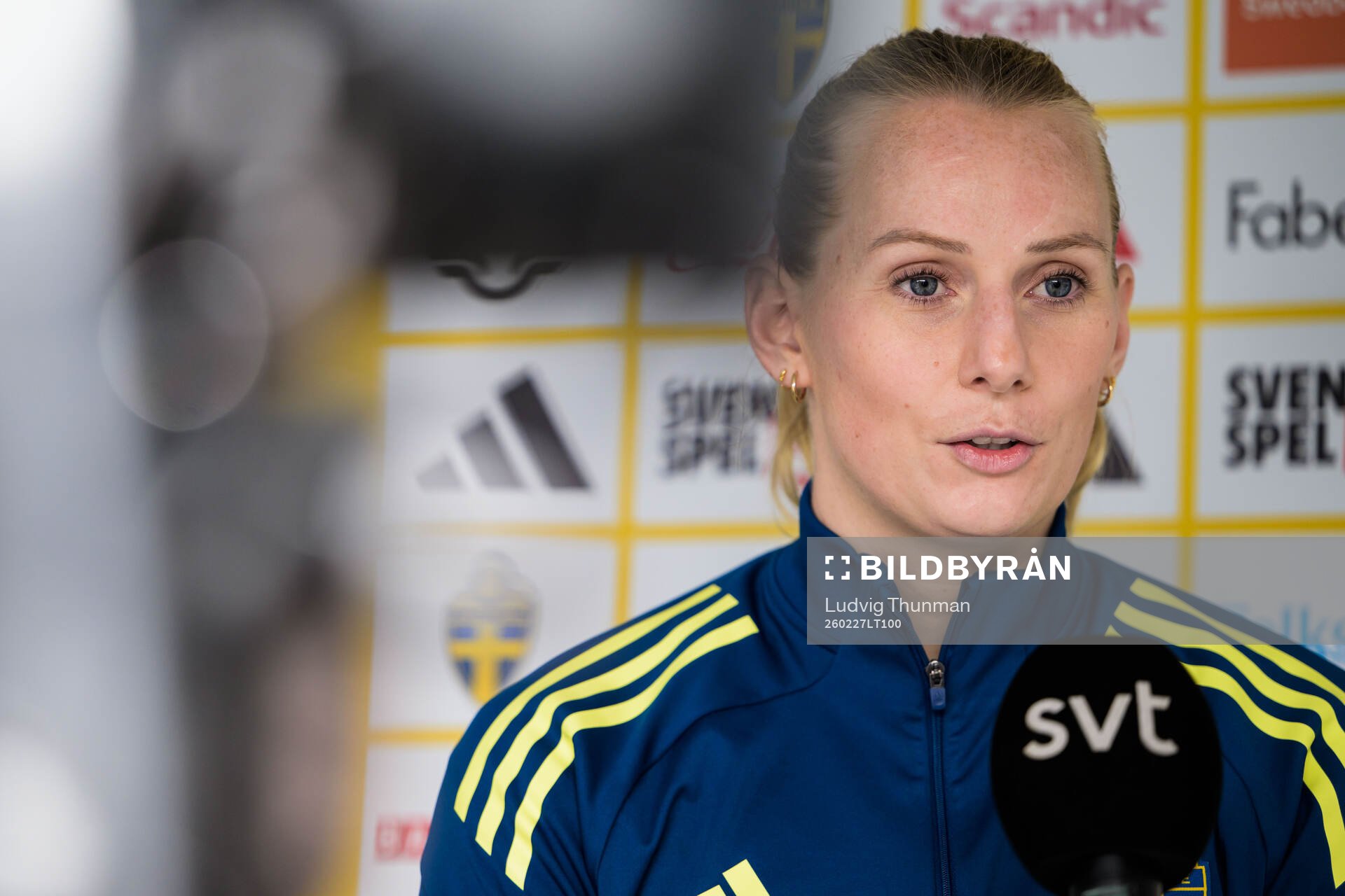 Stina Blackstenius of the Swedish women's national football