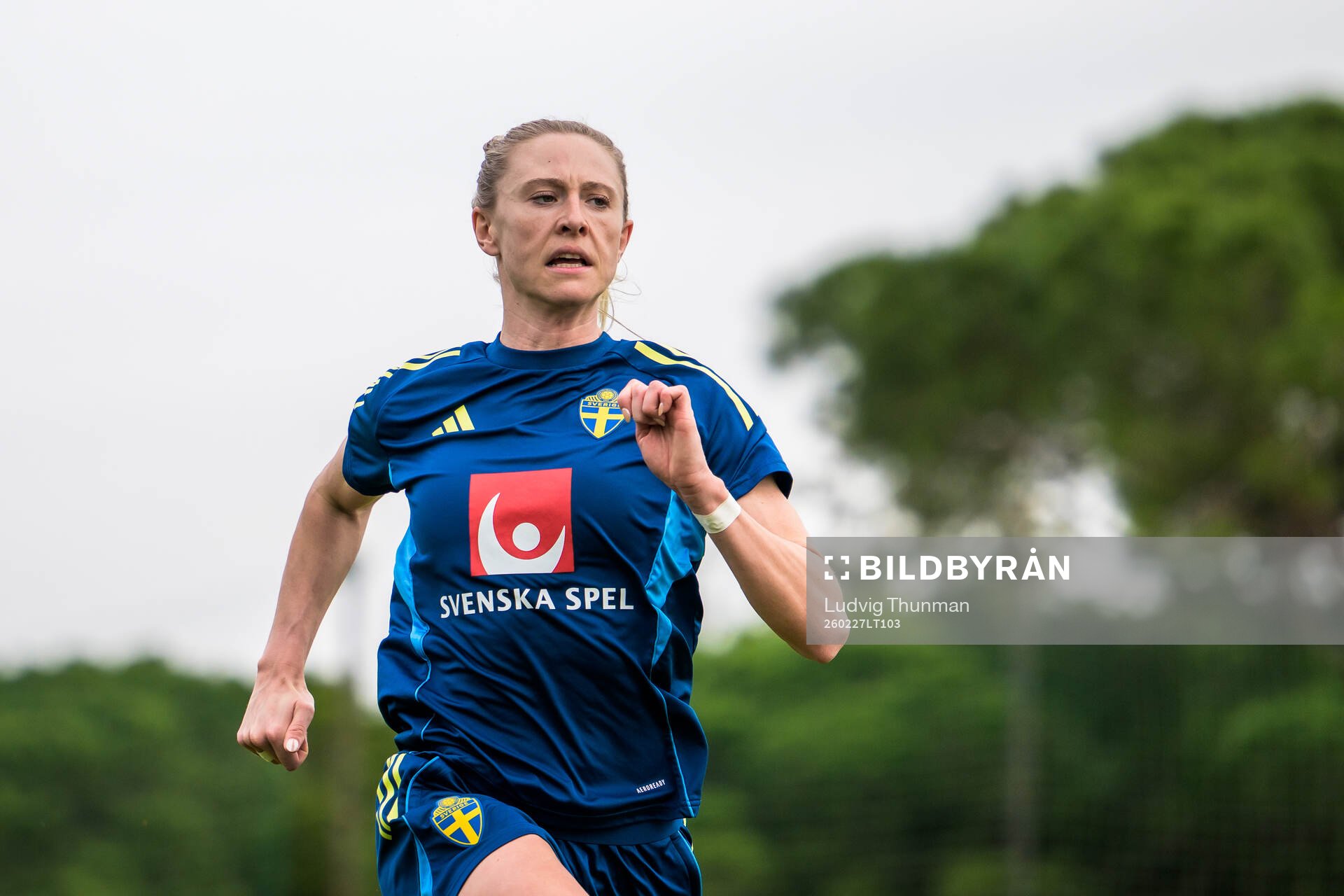 Rebecka Blomqvist of Sweden