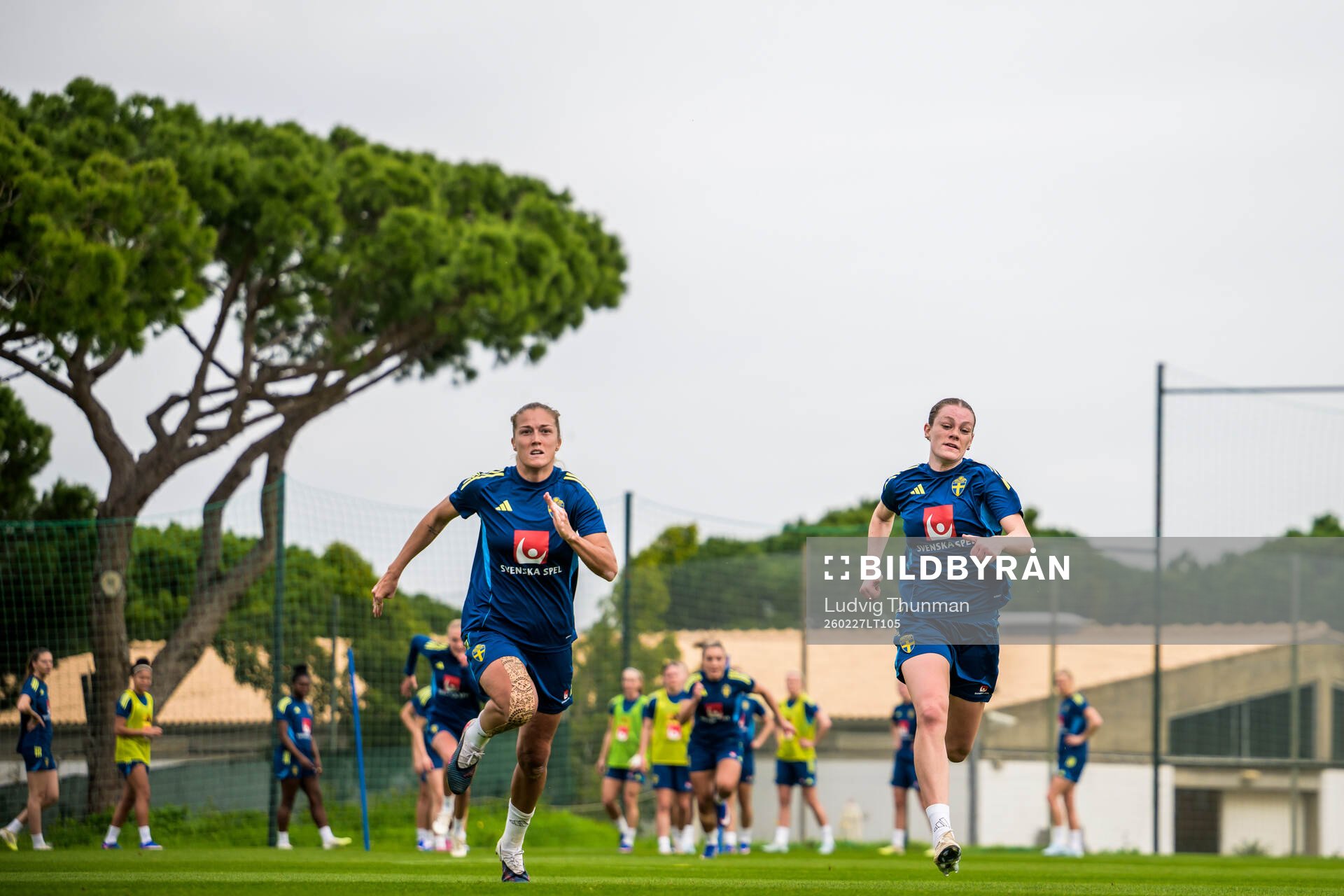 Filippa Angeldahl and Sofia Reidy of Sweden