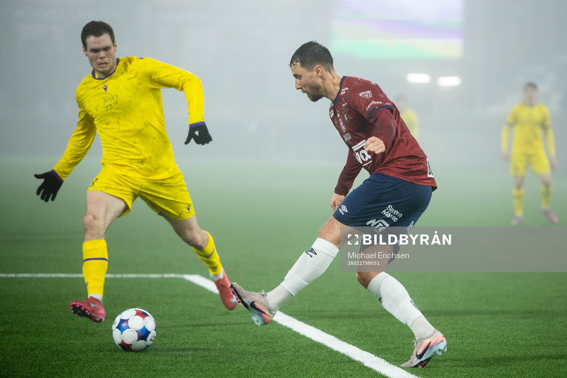 Mjällbys Jacob Bergström och Örgrytes Jonathan Azulay