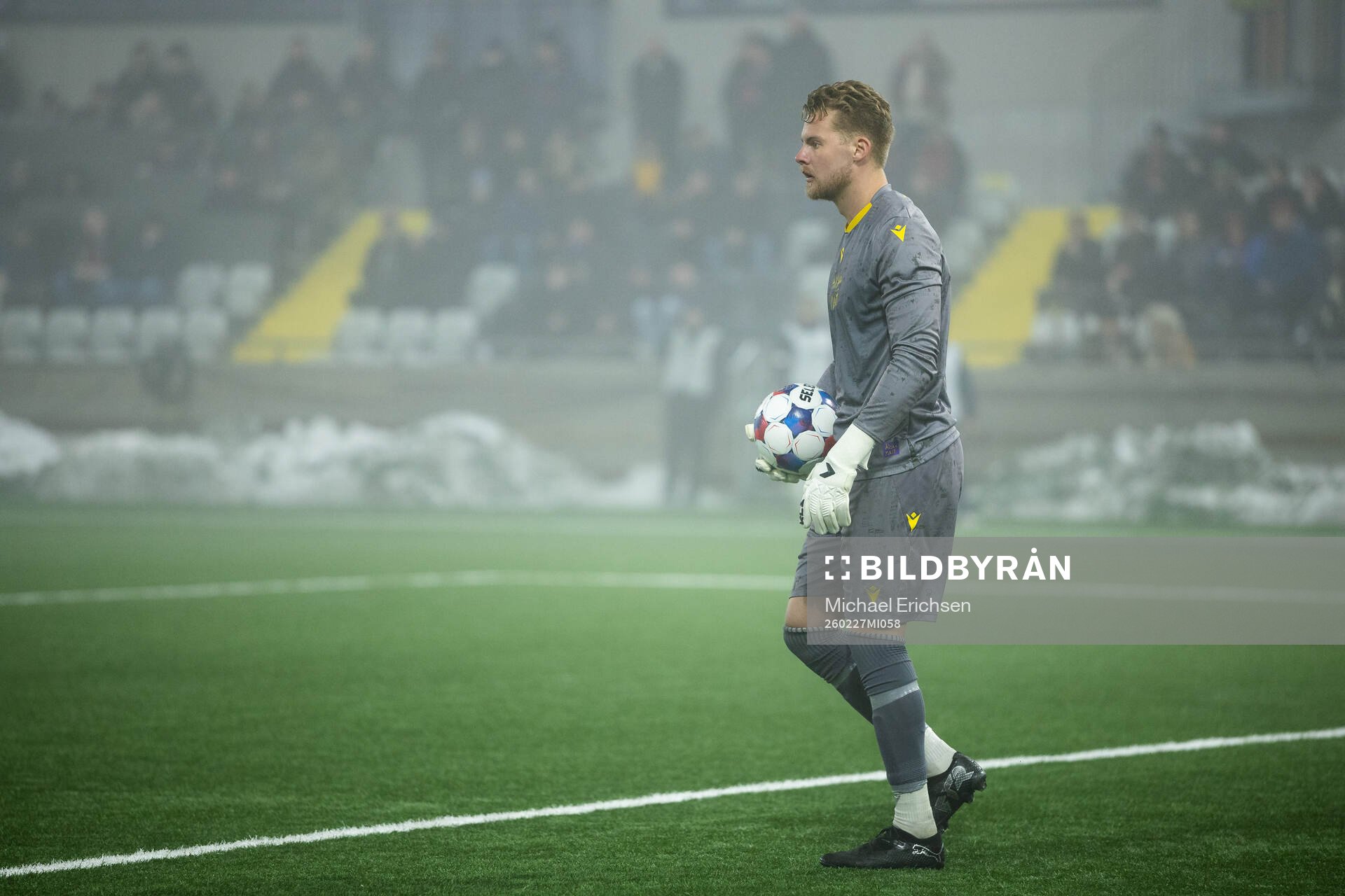 Mjällbys målvakt Robin Wallinder