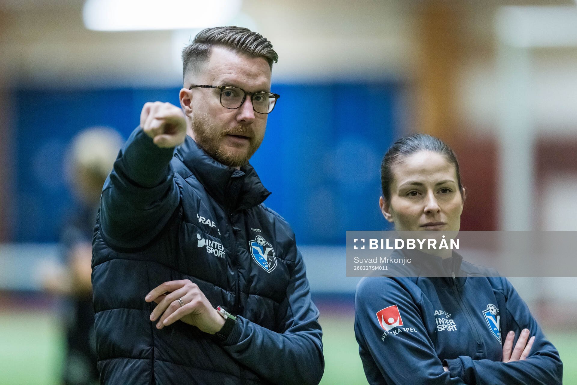 Växjös huvudtränare Olof Unogård