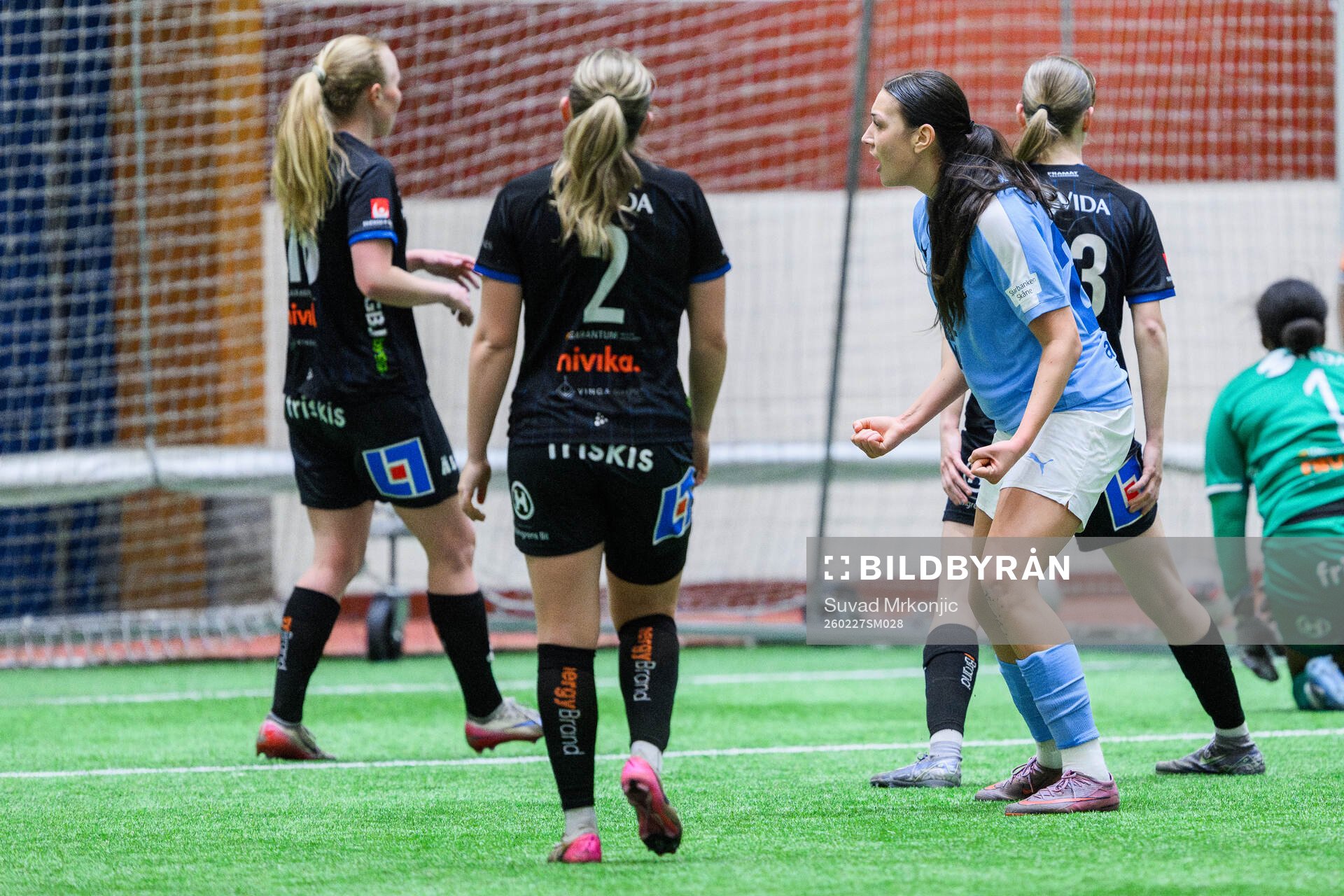 Malmö FFs Alexia Mitkovska jublar