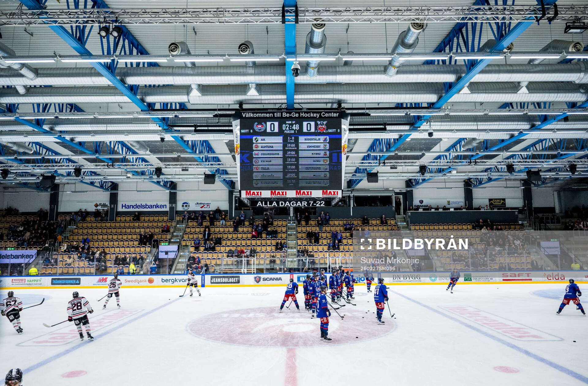 Lagen värmer upp