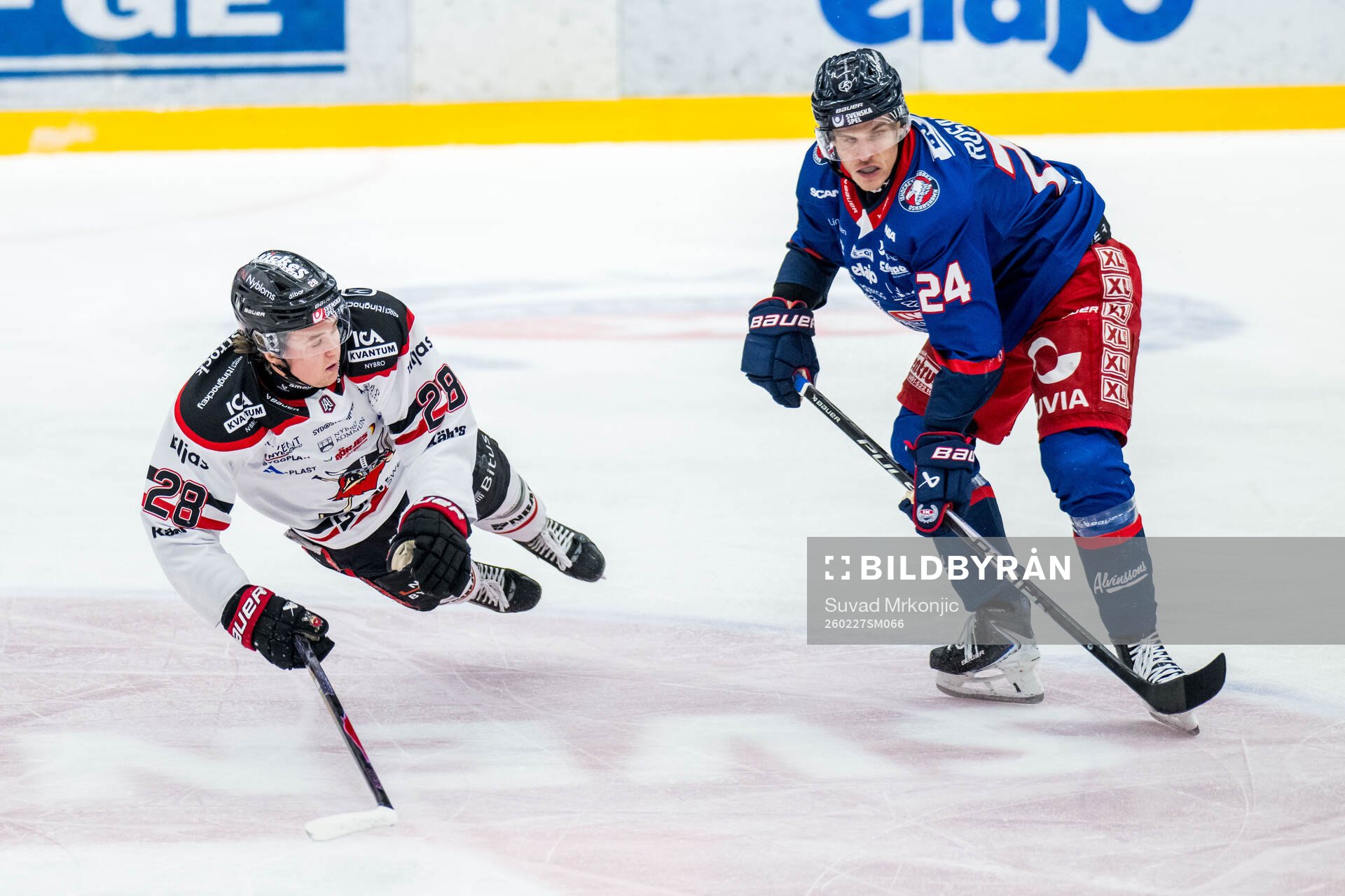 Nybros Theo Jacobsson och Oskarshamns David Rosander