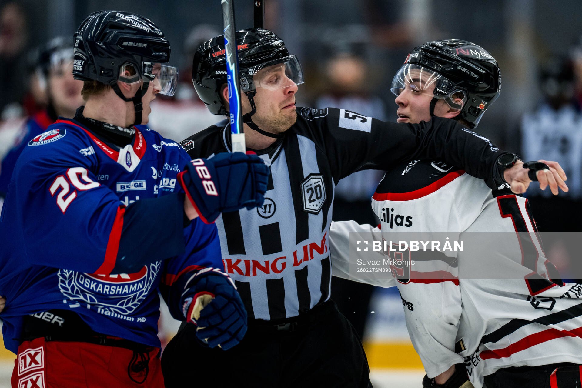 Oskarshamns Victor Johansson och Nybros Elias Stenman