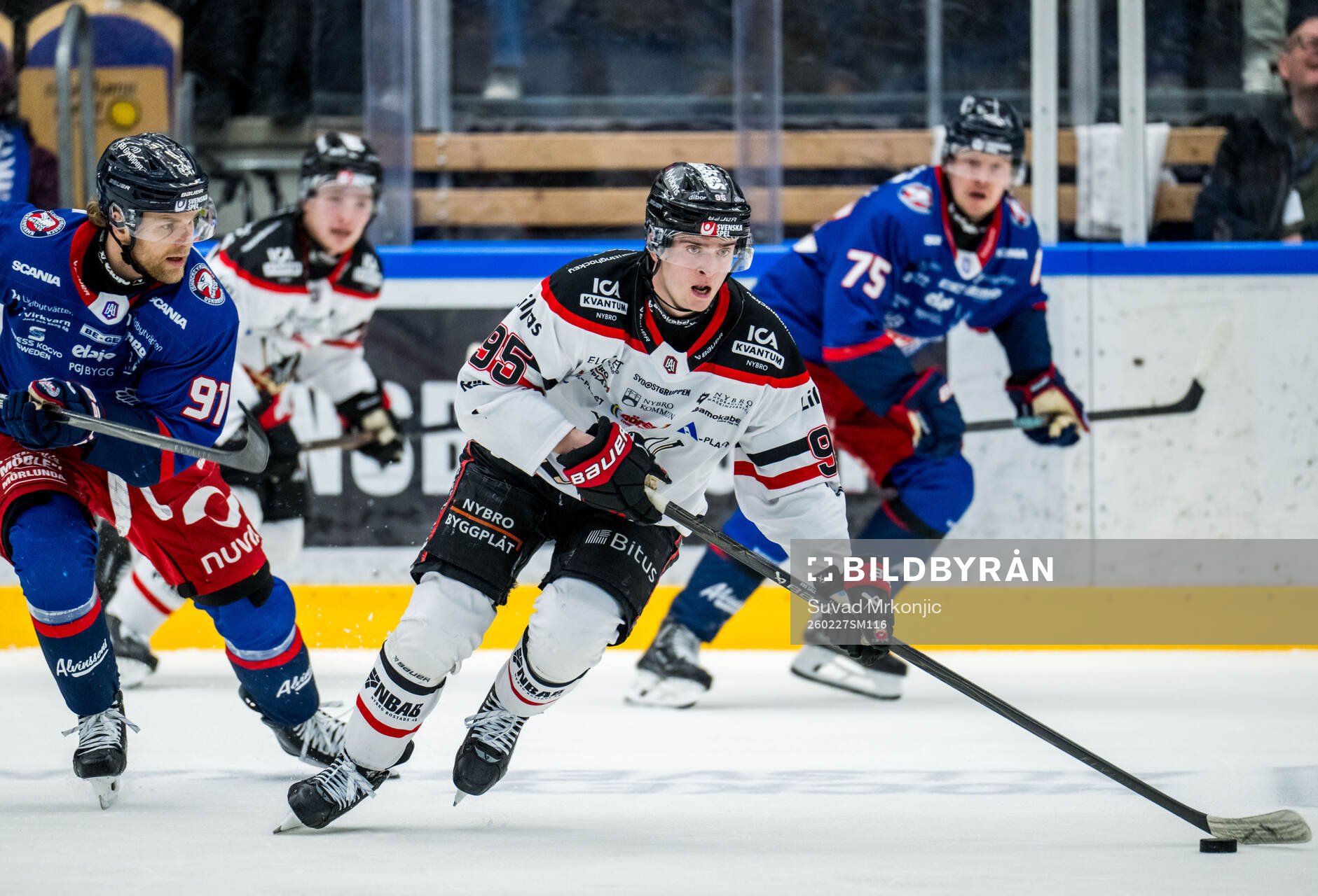 Oskarshamns Samuel Salonen och Nybros Gabriel Säll