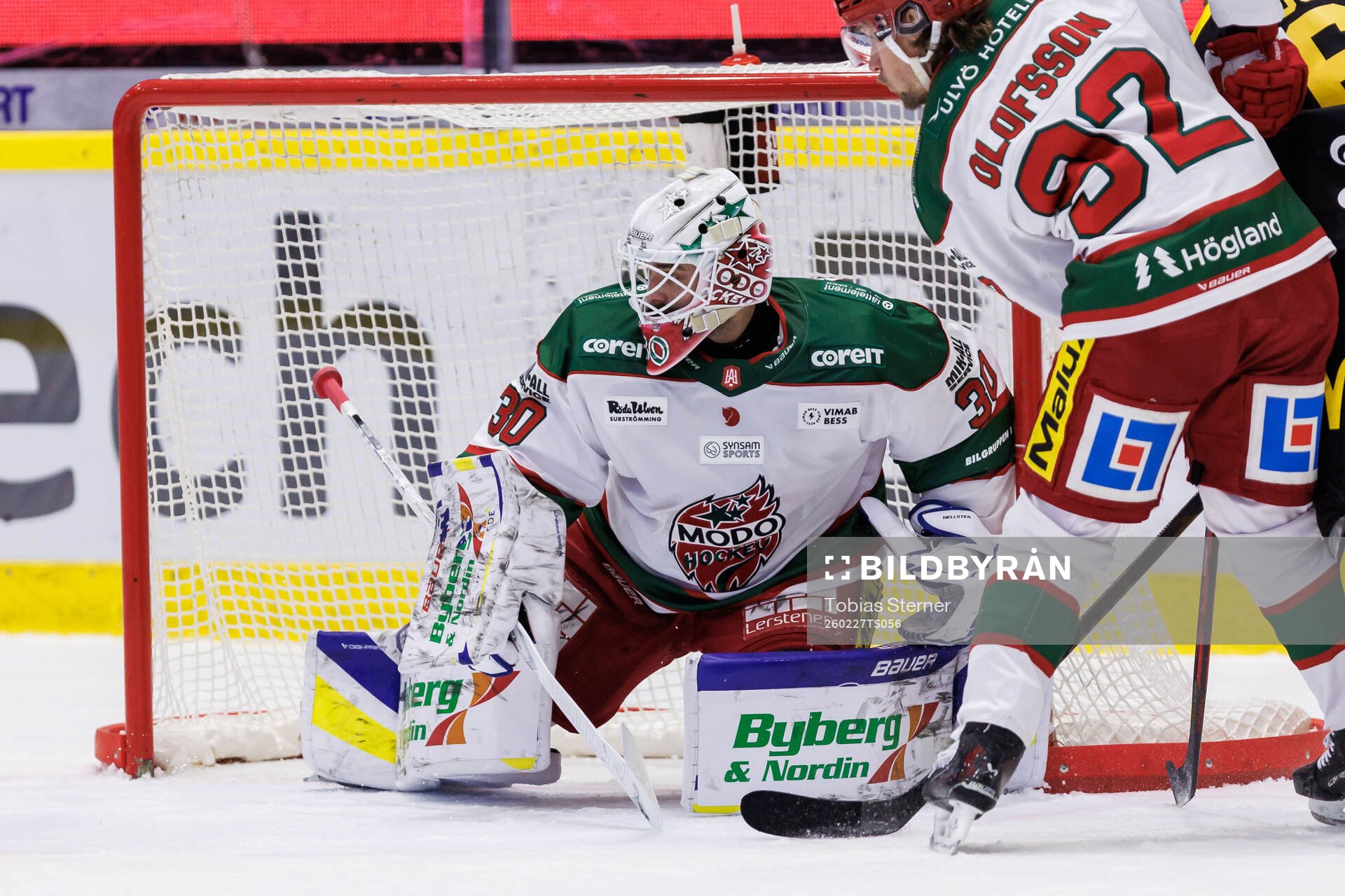 Modos målvakt Jakob Hellsten