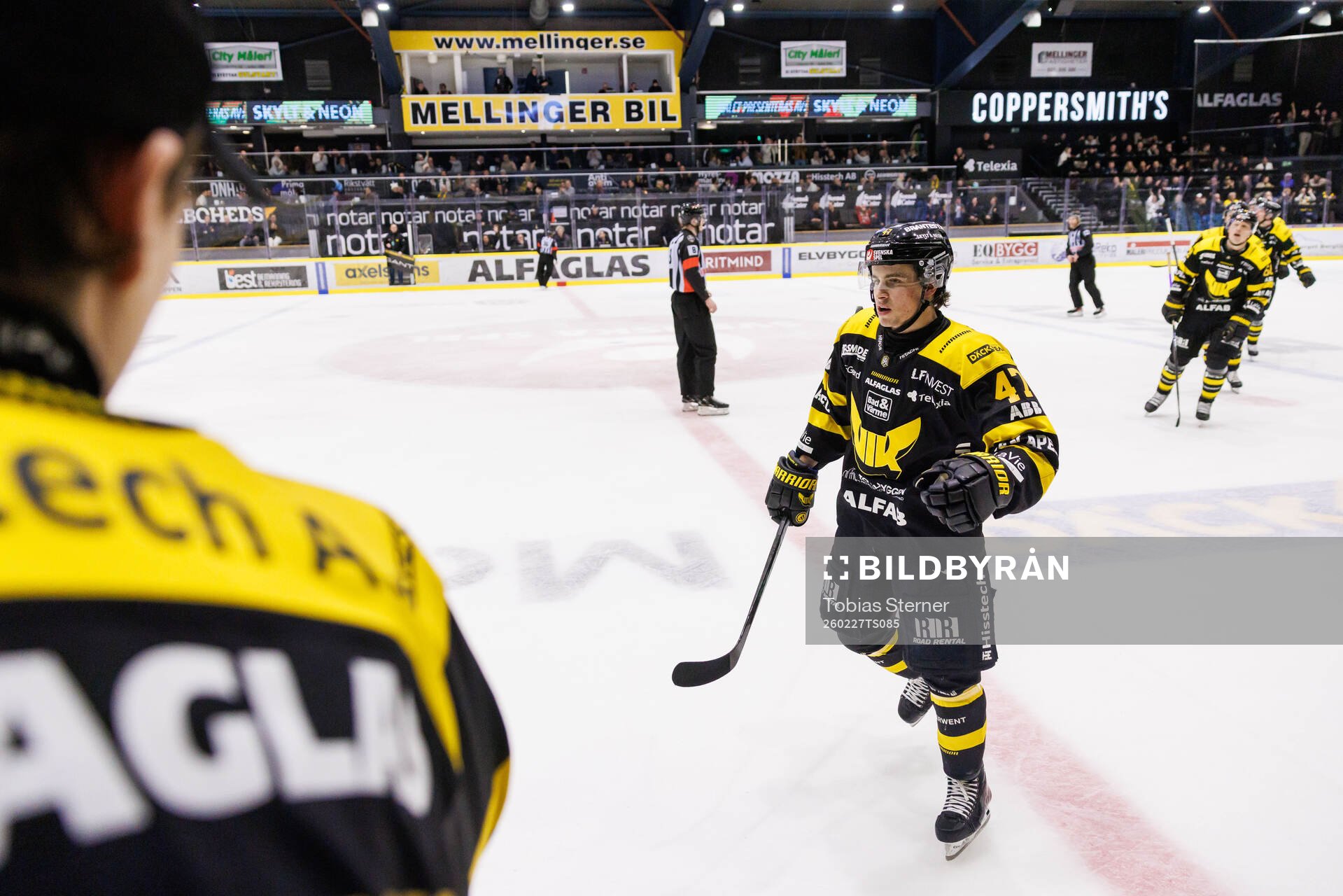 Västerås Patrick Guay jublar