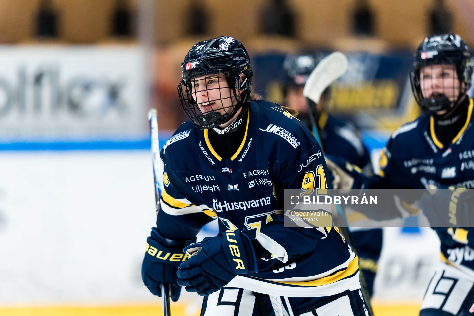 HV71s Emmi Rakkolainen jublar