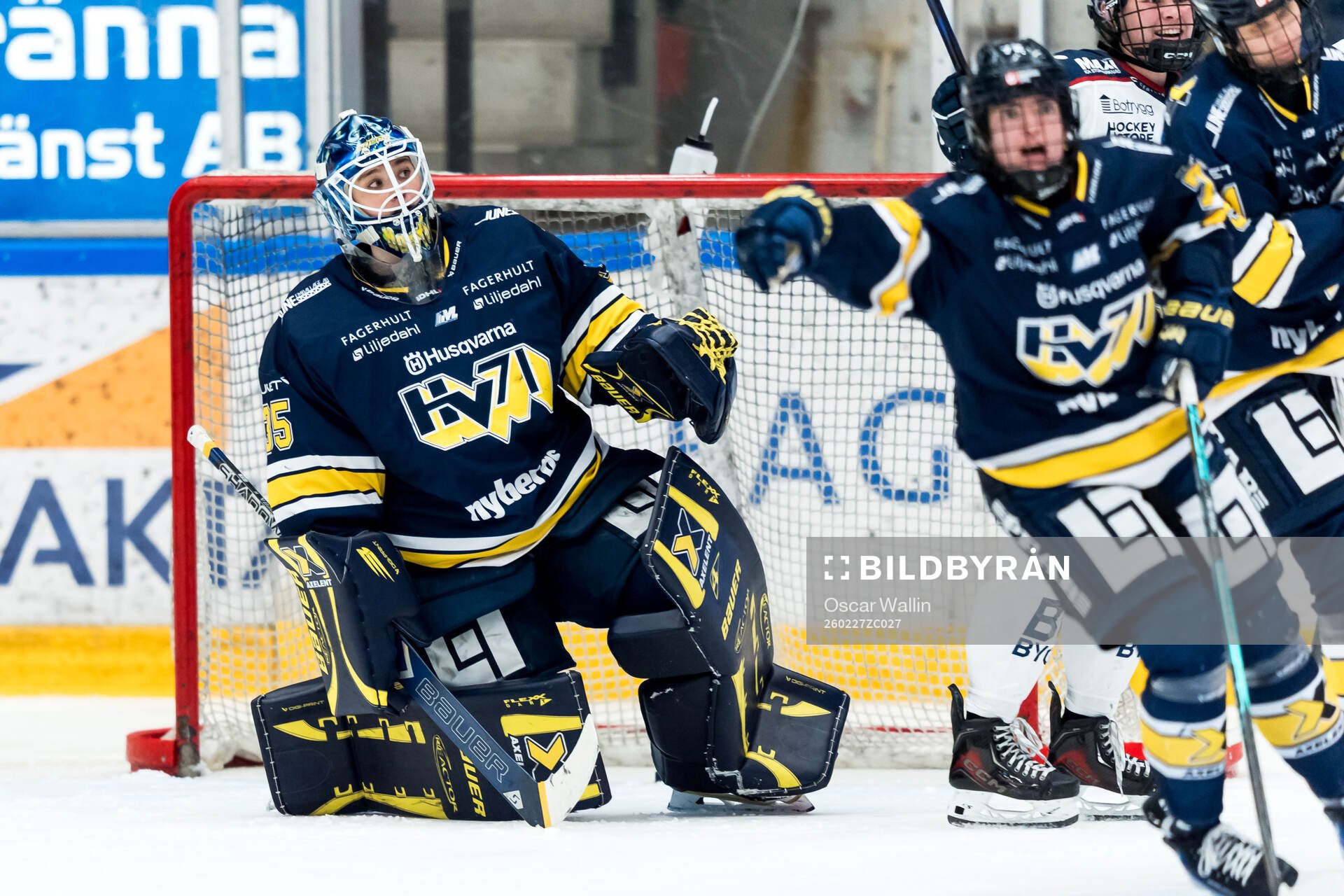 HV71s målvakt Stephanie Neatby