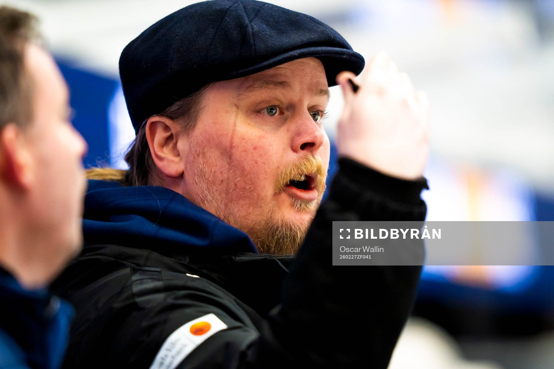 Linköpings tränare Christopher Hamell