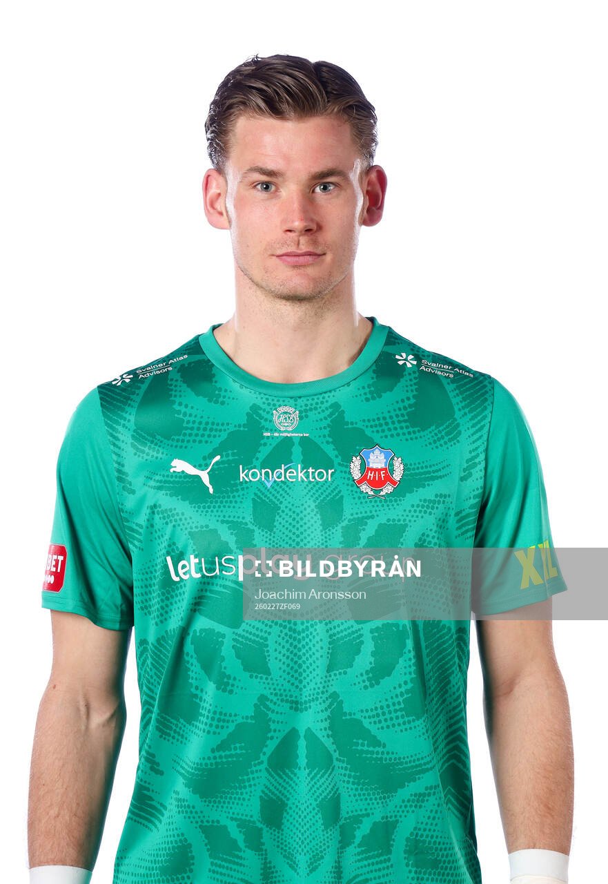 Helsingborgs målvakt Johan Brattberg