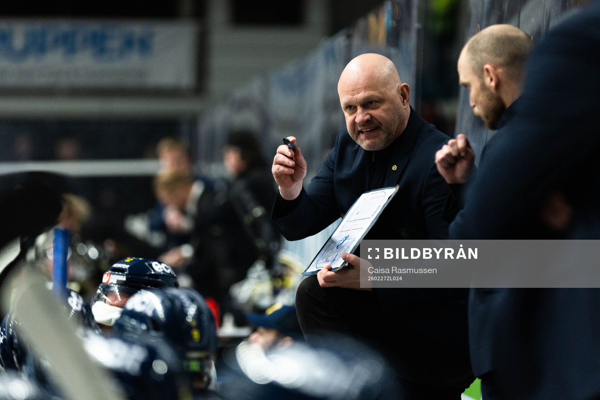 Södertäljes tränare Andreas Johansson