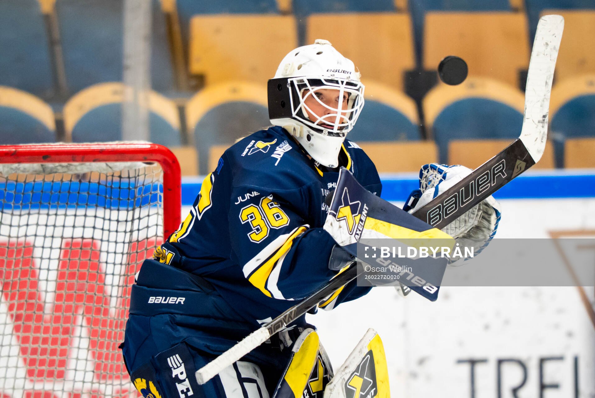 HV71s målvakt Amanda Johansson