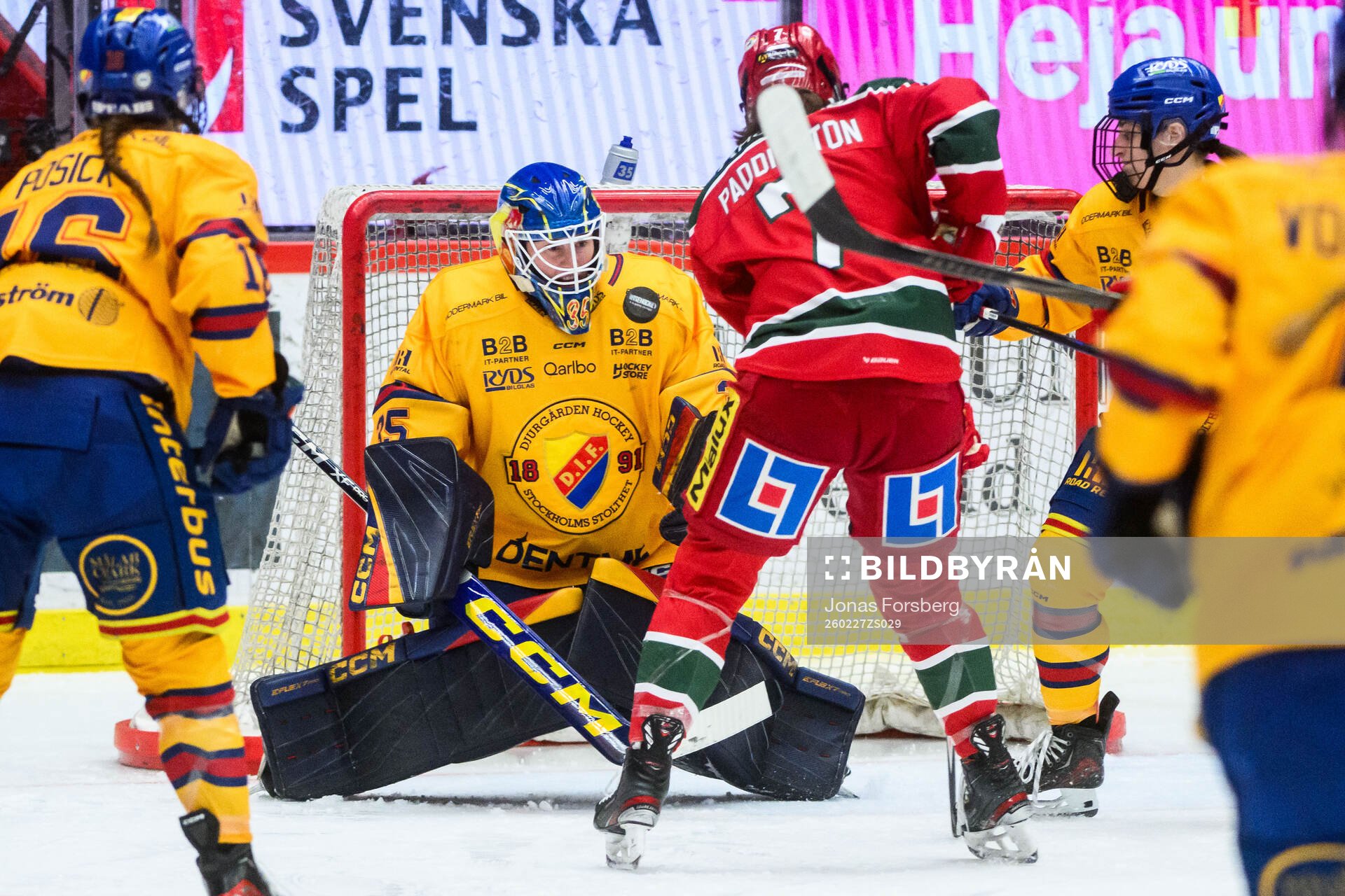 Djurgårdens målvakt Lauren Bench