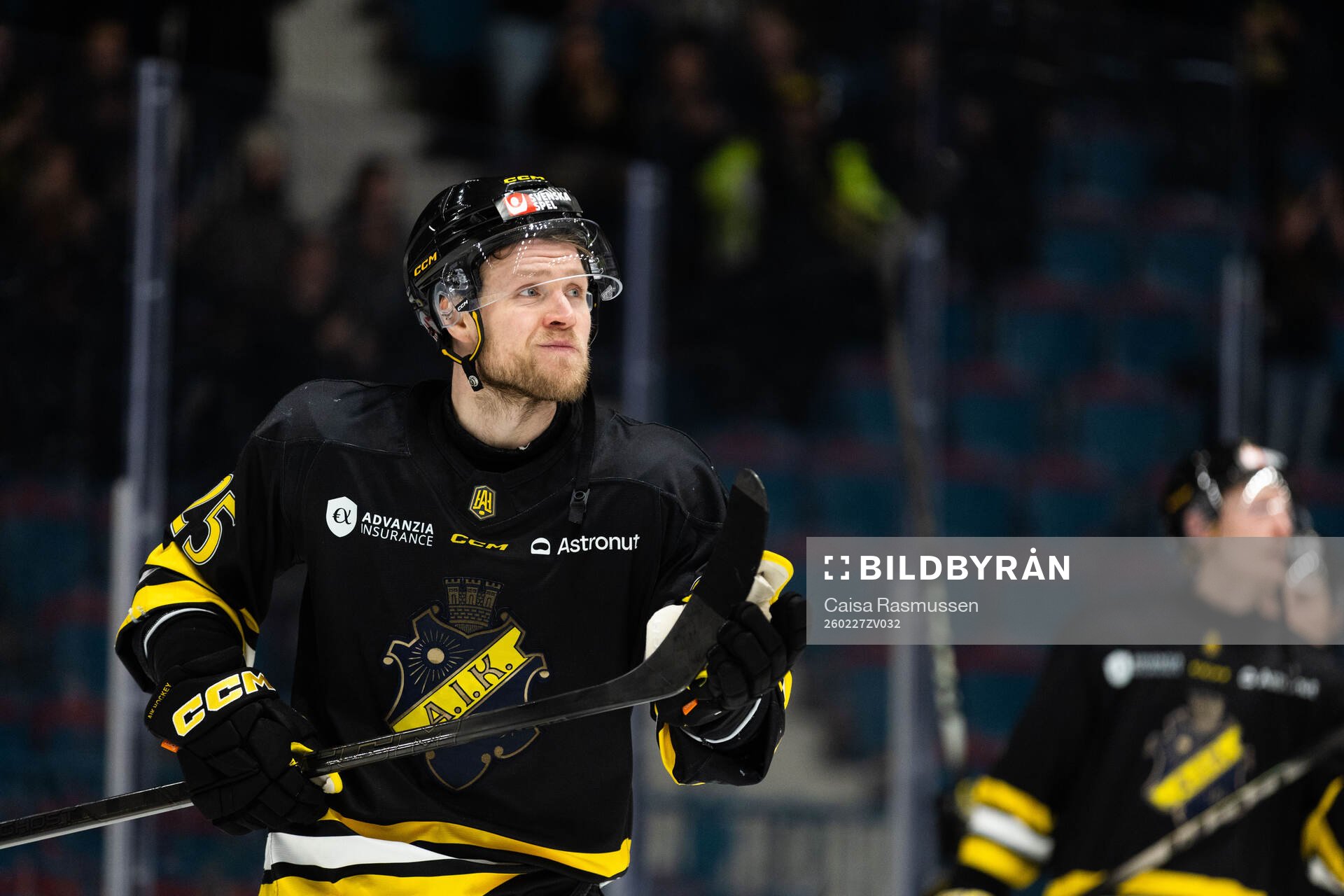 AIKs Christopher Bengtsson jublar