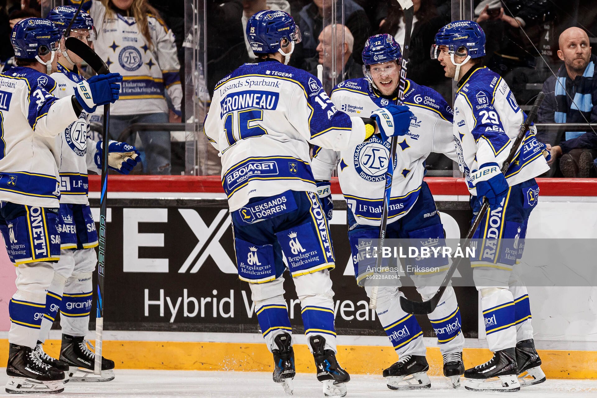 Leksands Michael Lindqvist jublar